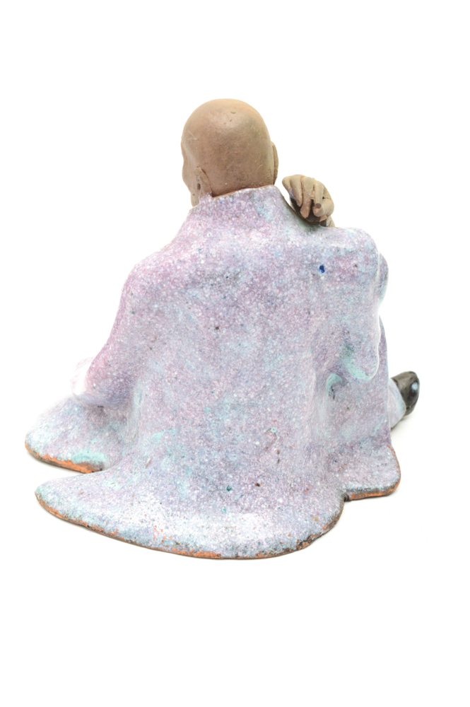 Chinese 19th Century Shiwan Ware Stoneware Figures