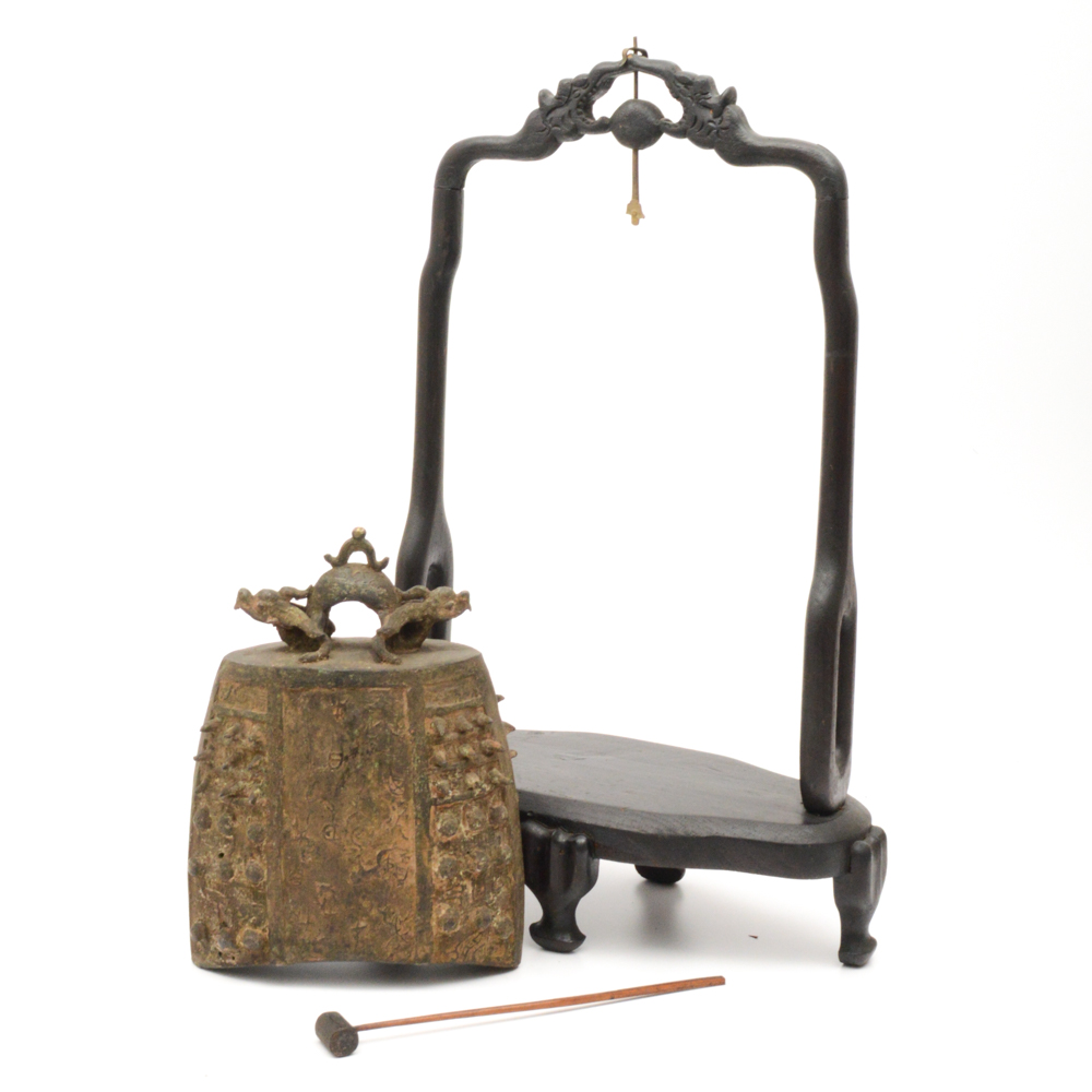 Late Qing Reproduction of Shang Dynasty Bo Bell