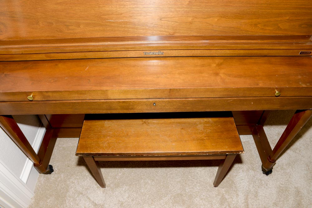 Baldwin Hamilton Upright Piano