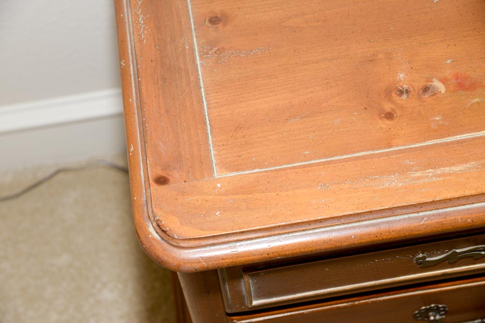 Three-Drawer Nightstand by National Mt. Airy
