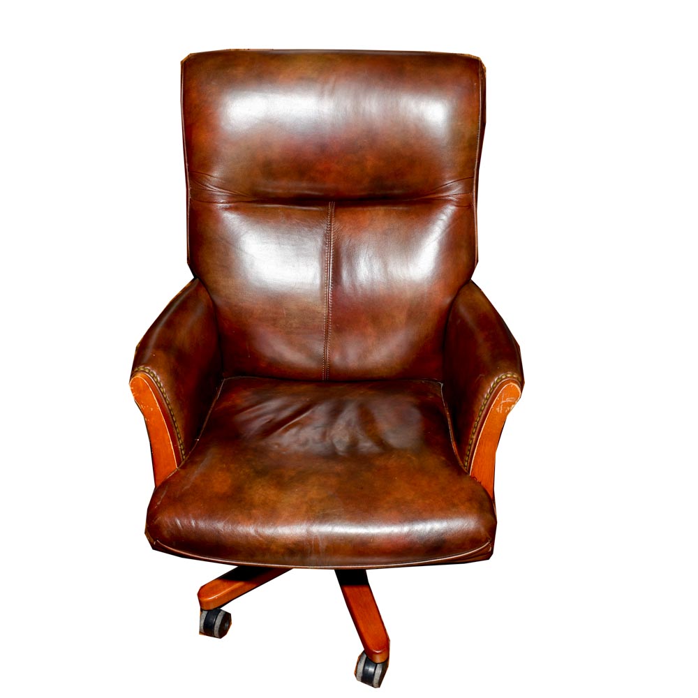 Leather Office Chair by Seven Seas Seating