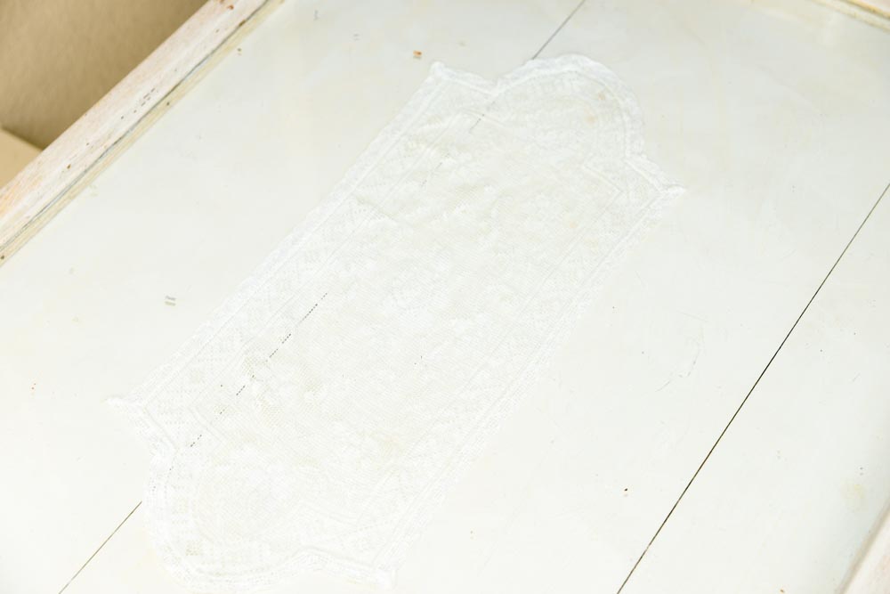 Vintage Wooden Bar Cart