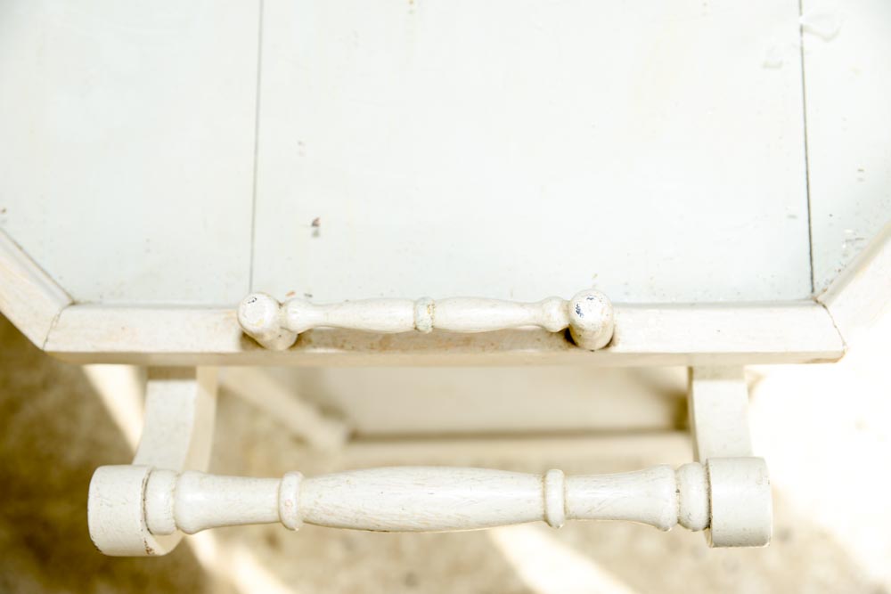 Vintage Wooden Bar Cart