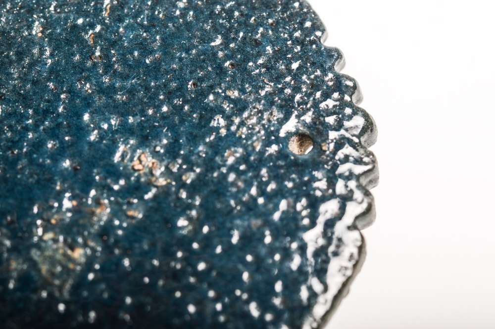 Antique Egyptian Blue Pectoral Scarab