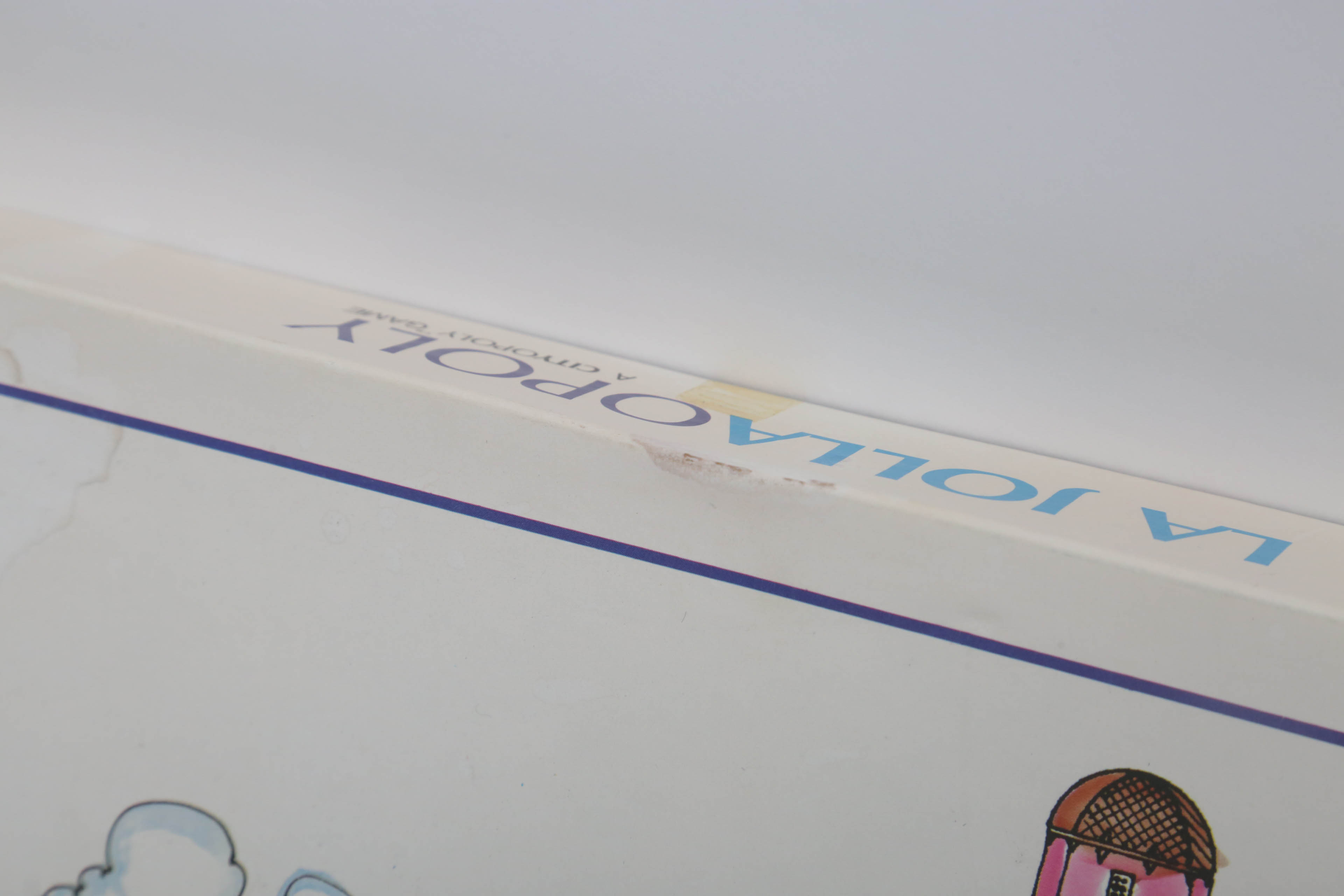 "La Jollaopoly" Board Game and Framed Map of San Luis Obispo