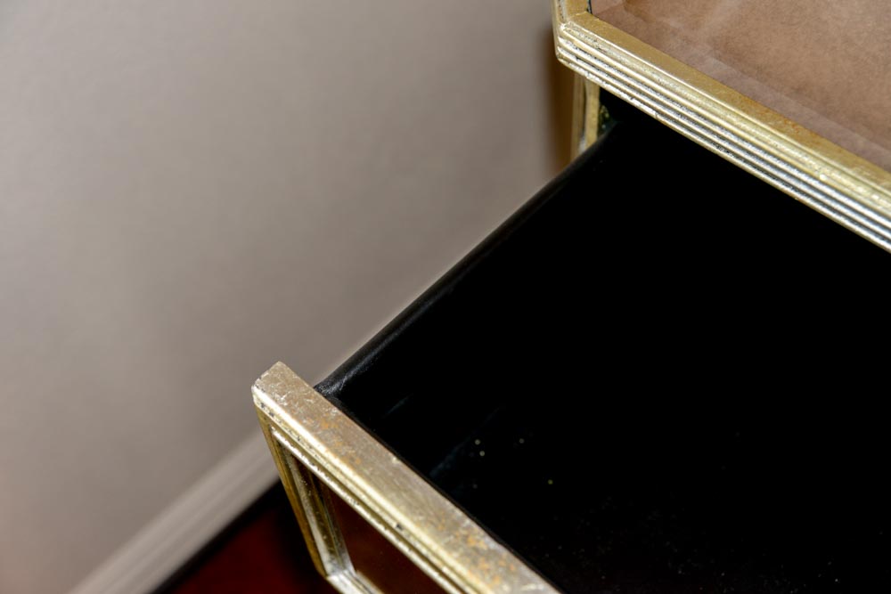 Hollywood Regency-Style Mirrored Dresser