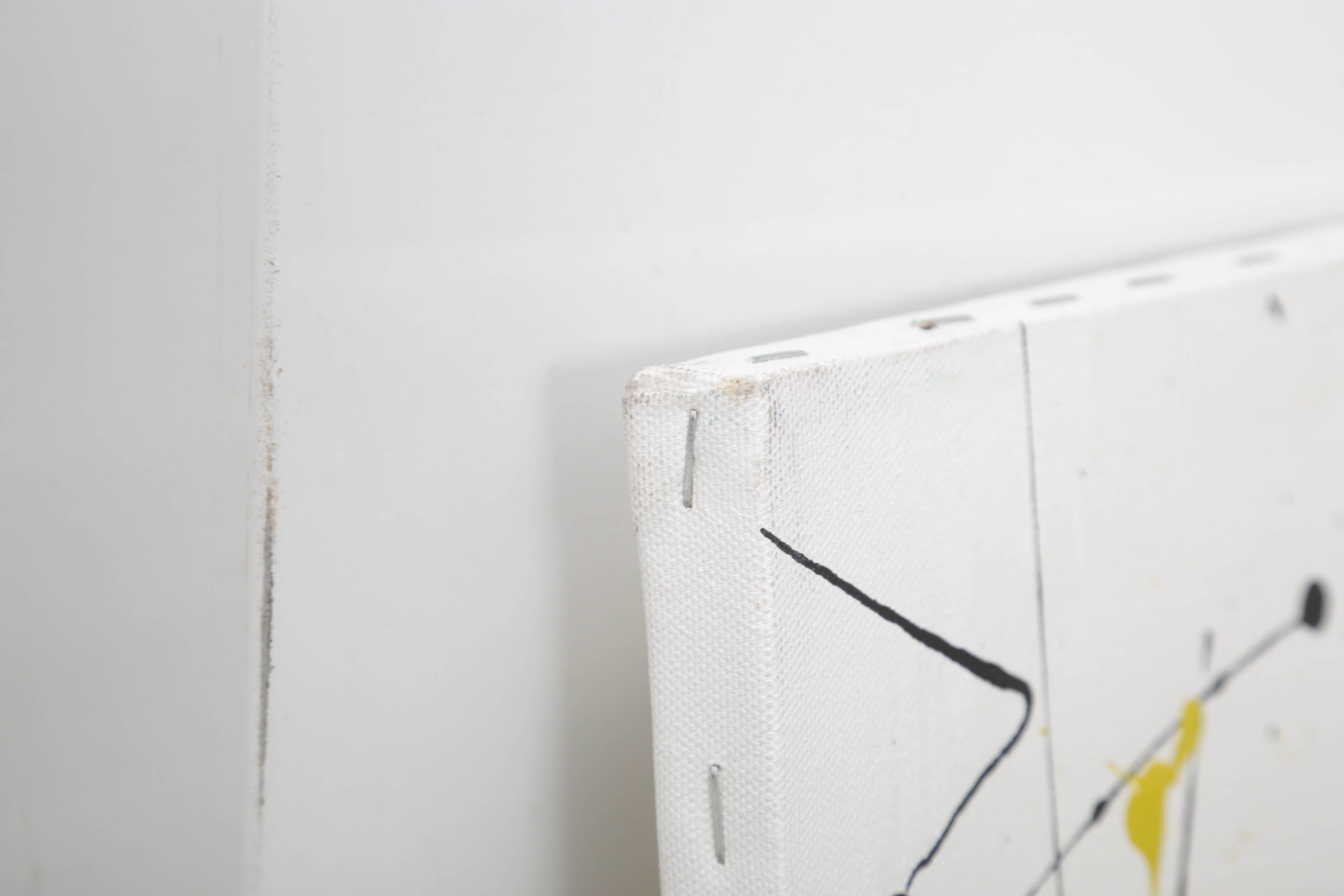 Carl Gacono Oil Painting on Canvas of Abstract Composition