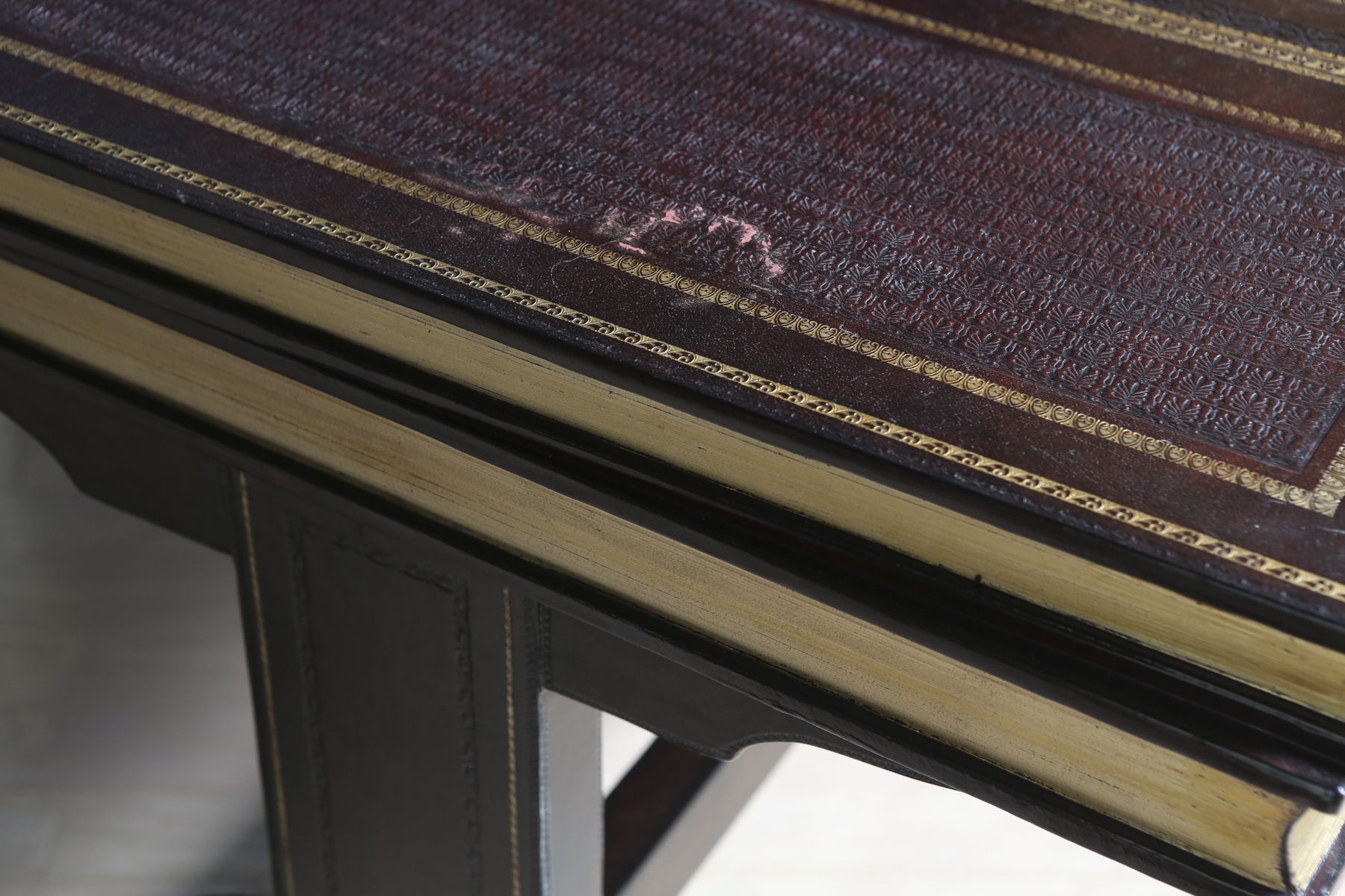 Vintage Maitland Smith English Regency Style Book Desk