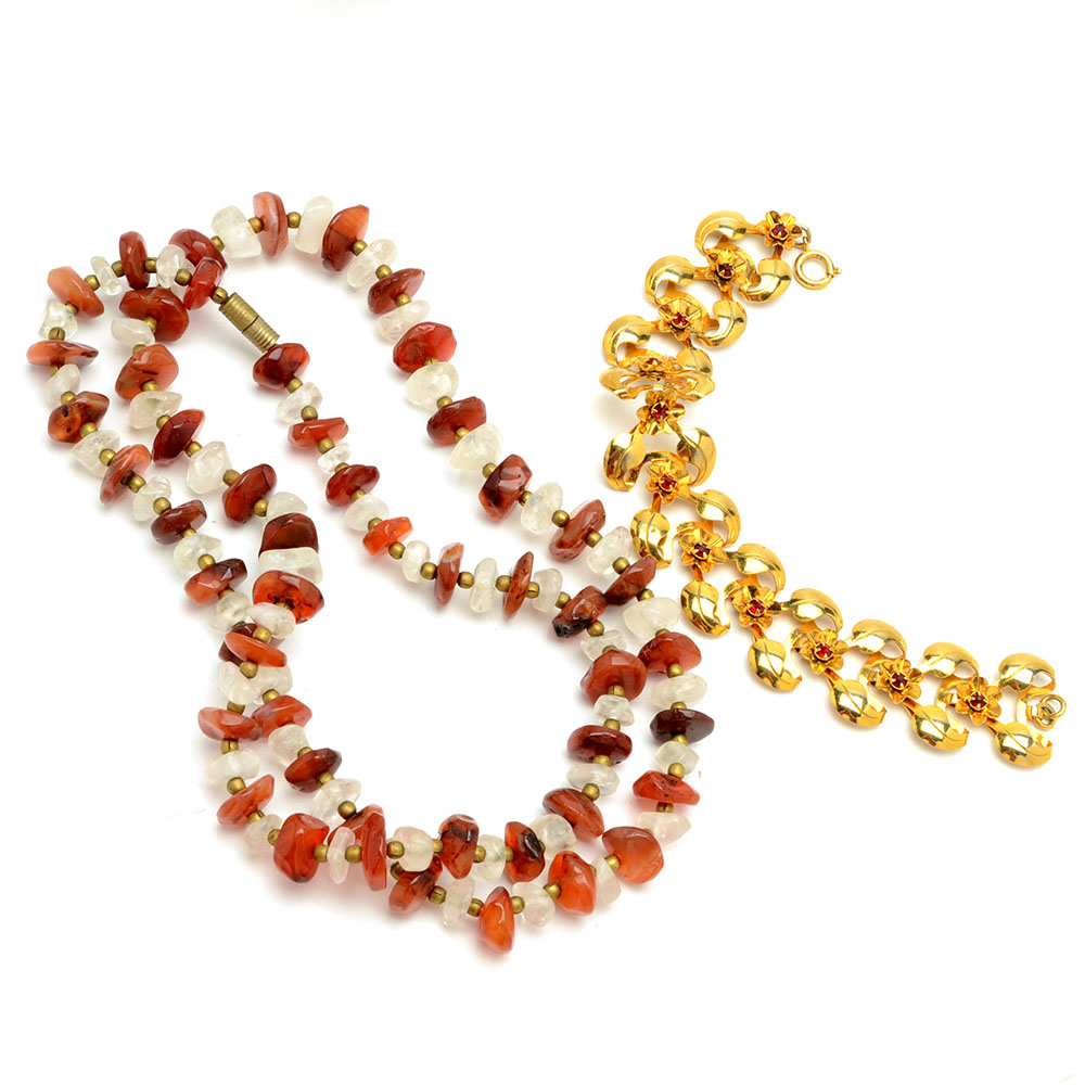 Vintage Necklace and Bracelet