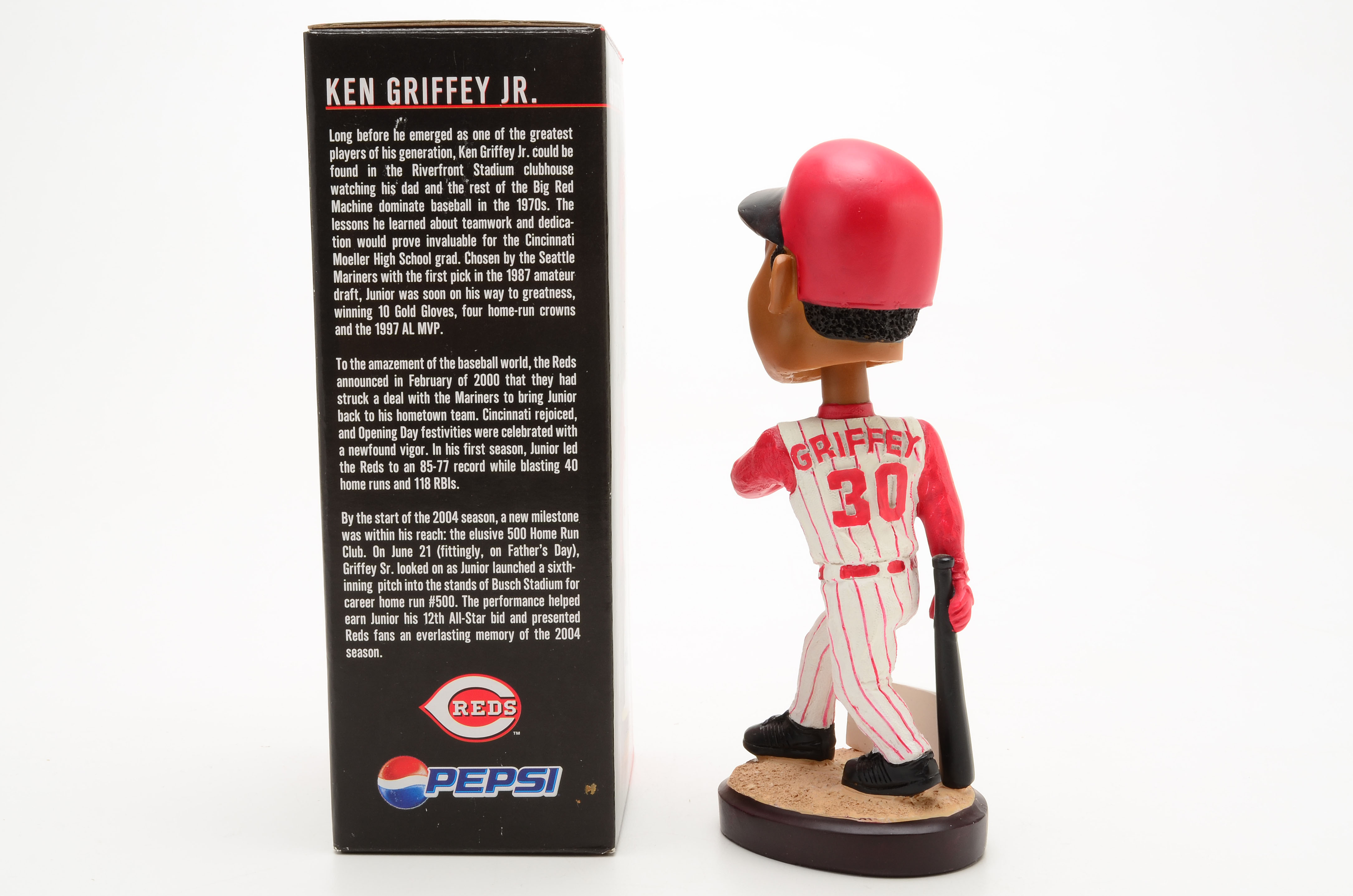 Bailey, Griffey Jr., Pena and Dunn Bobbleheads