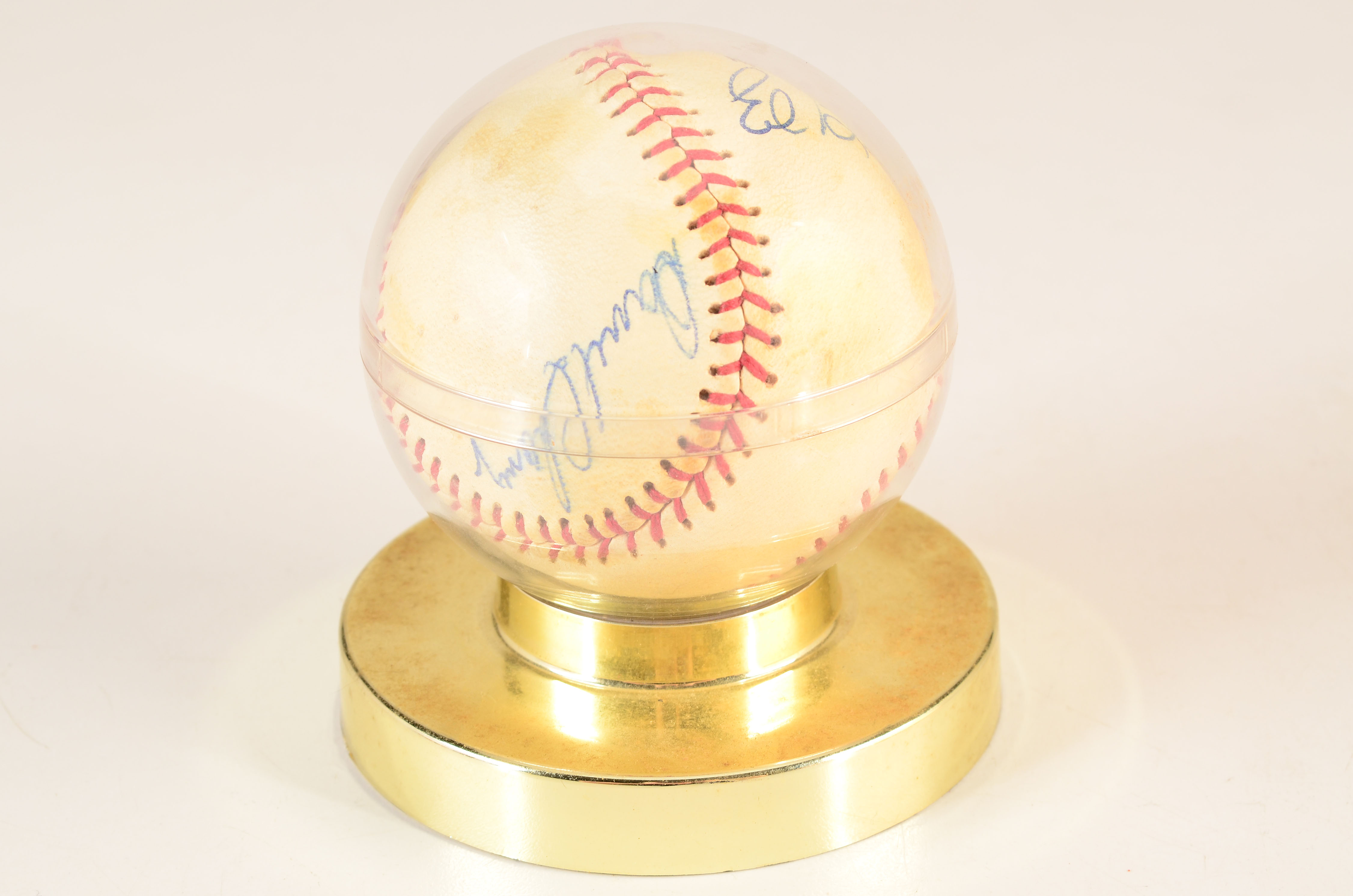 Perez, Bailey and Chaney Signed Baseballs