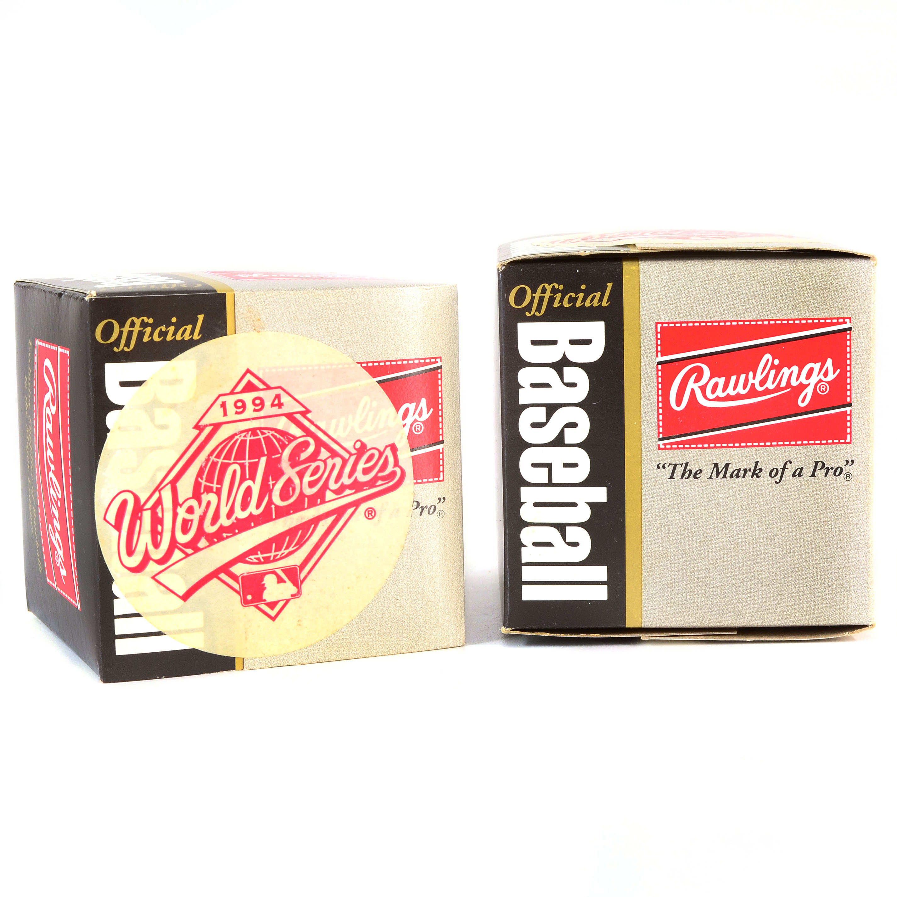 Two Sealed 1994 World Series Baseballs