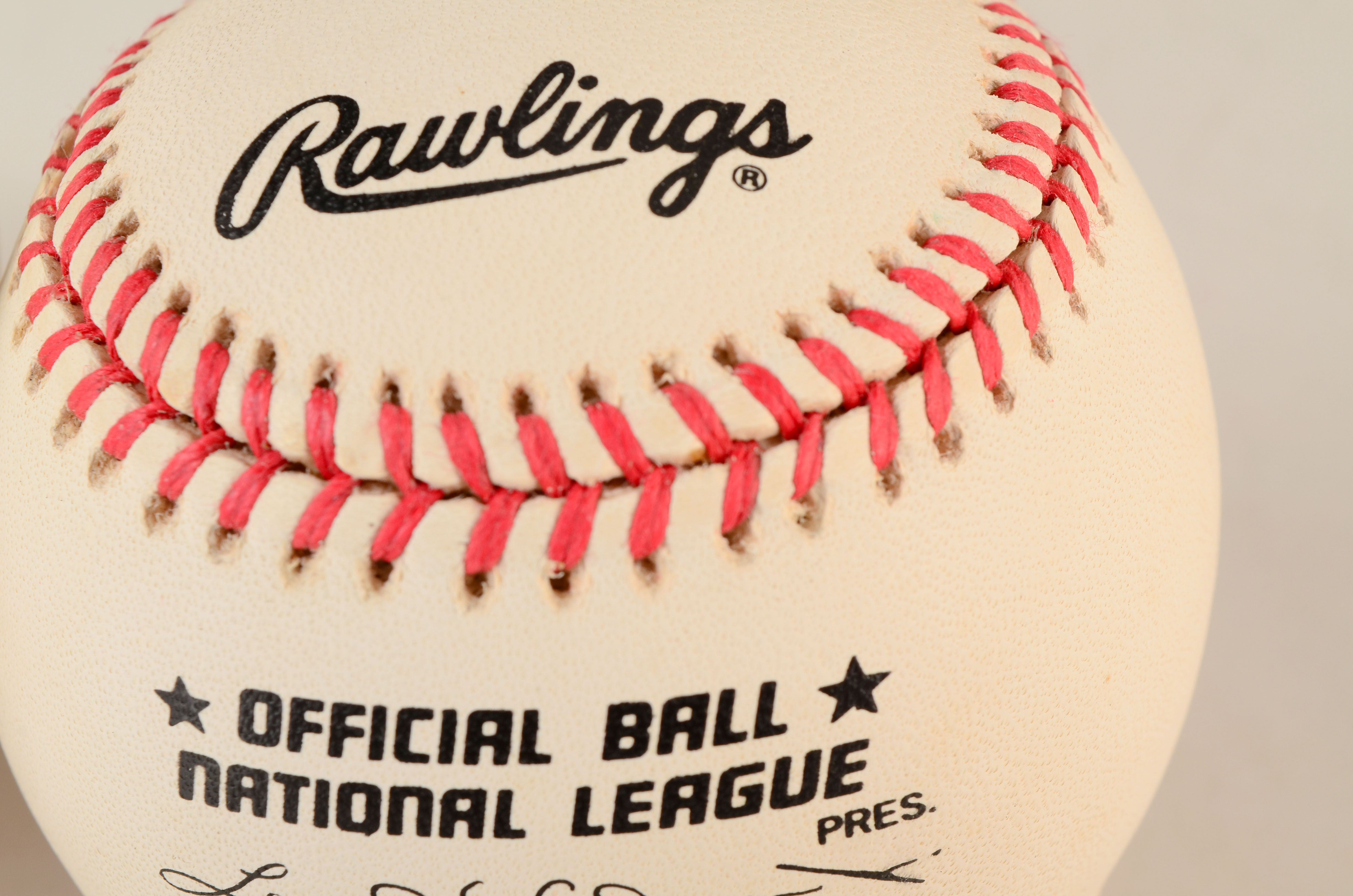 Two Tom Browning Signed and Inscribed Baseballs