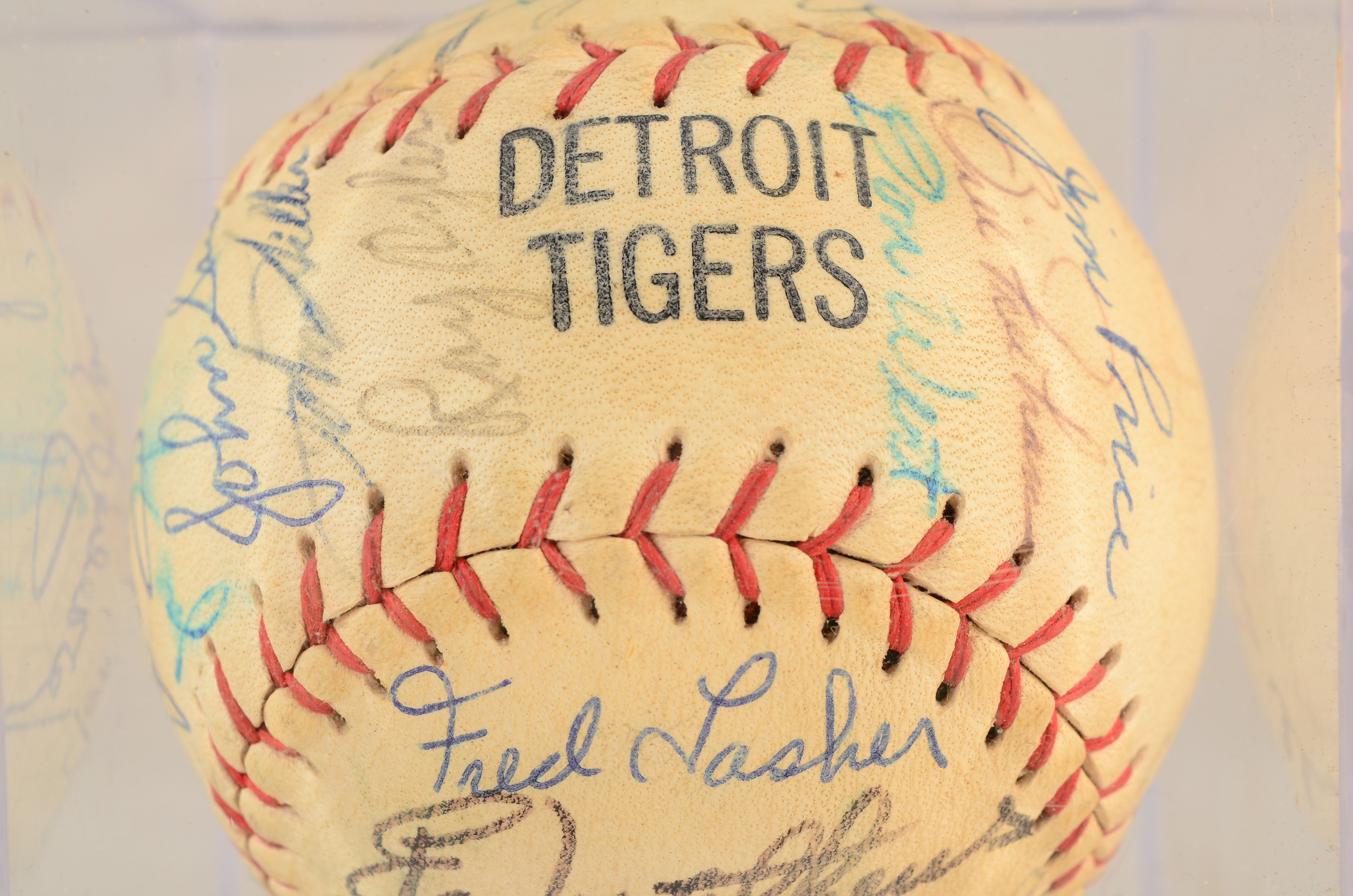 1968 Detroit Tigers Signed Baseball