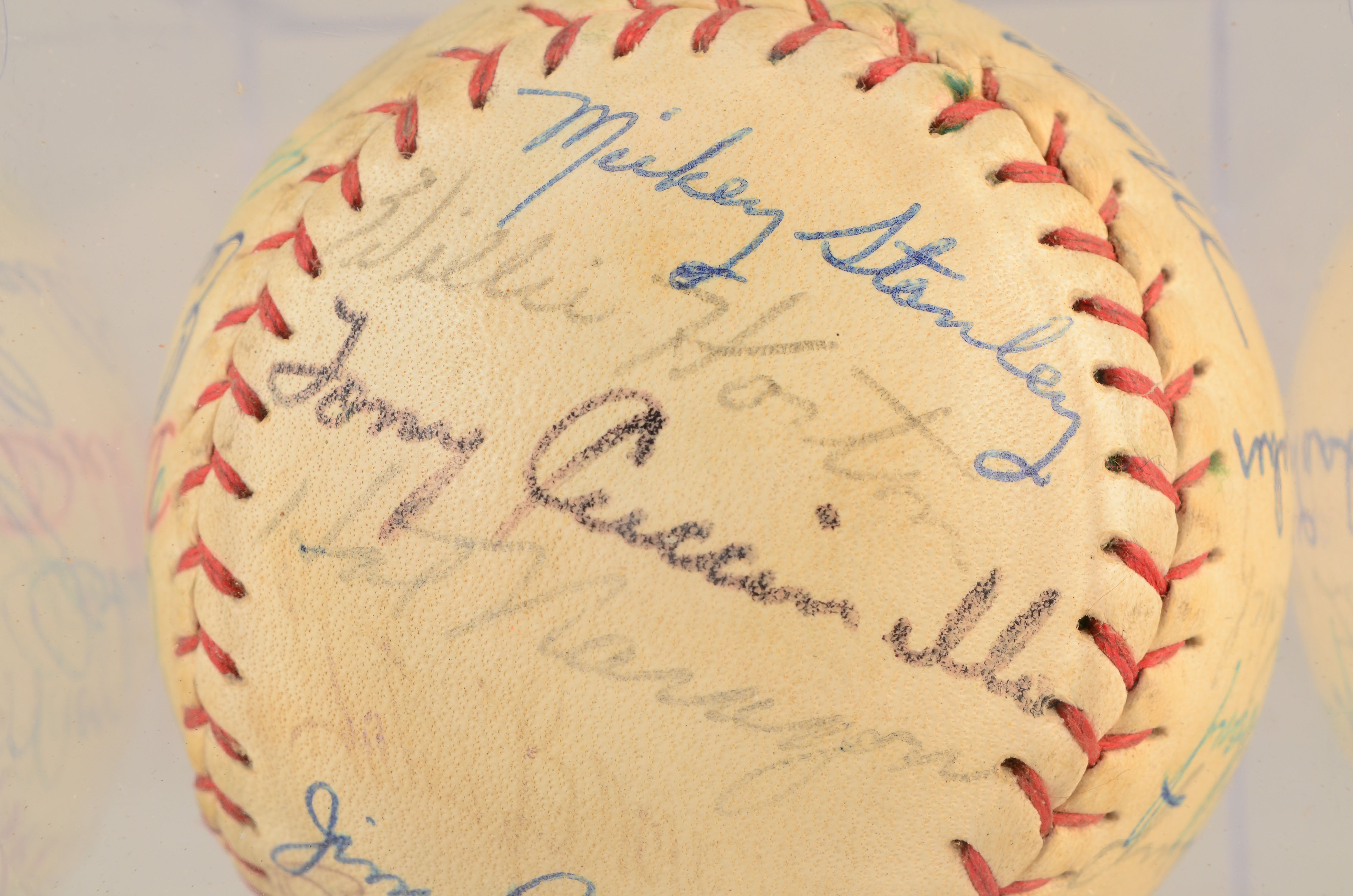 1968 Detroit Tigers Signed Baseball