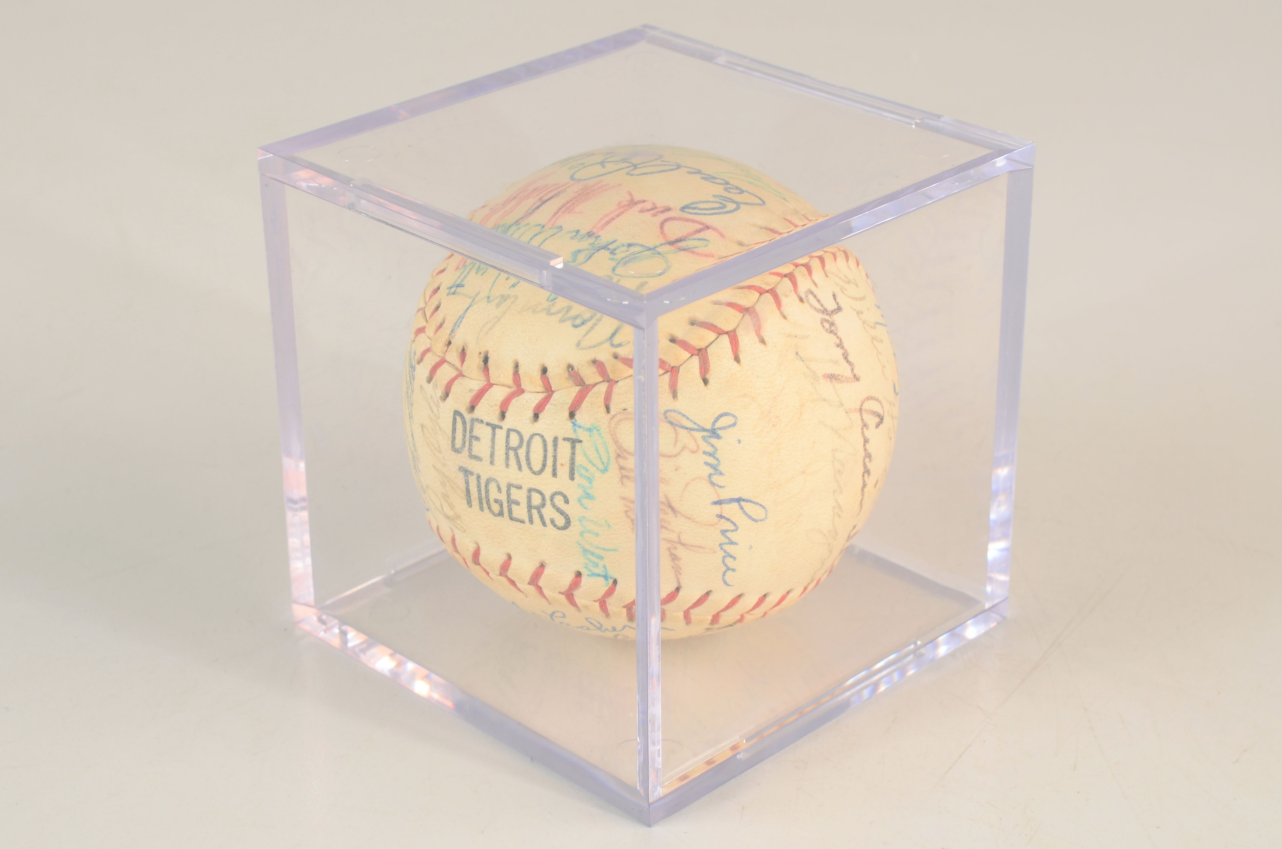 1968 Detroit Tigers Signed Baseball