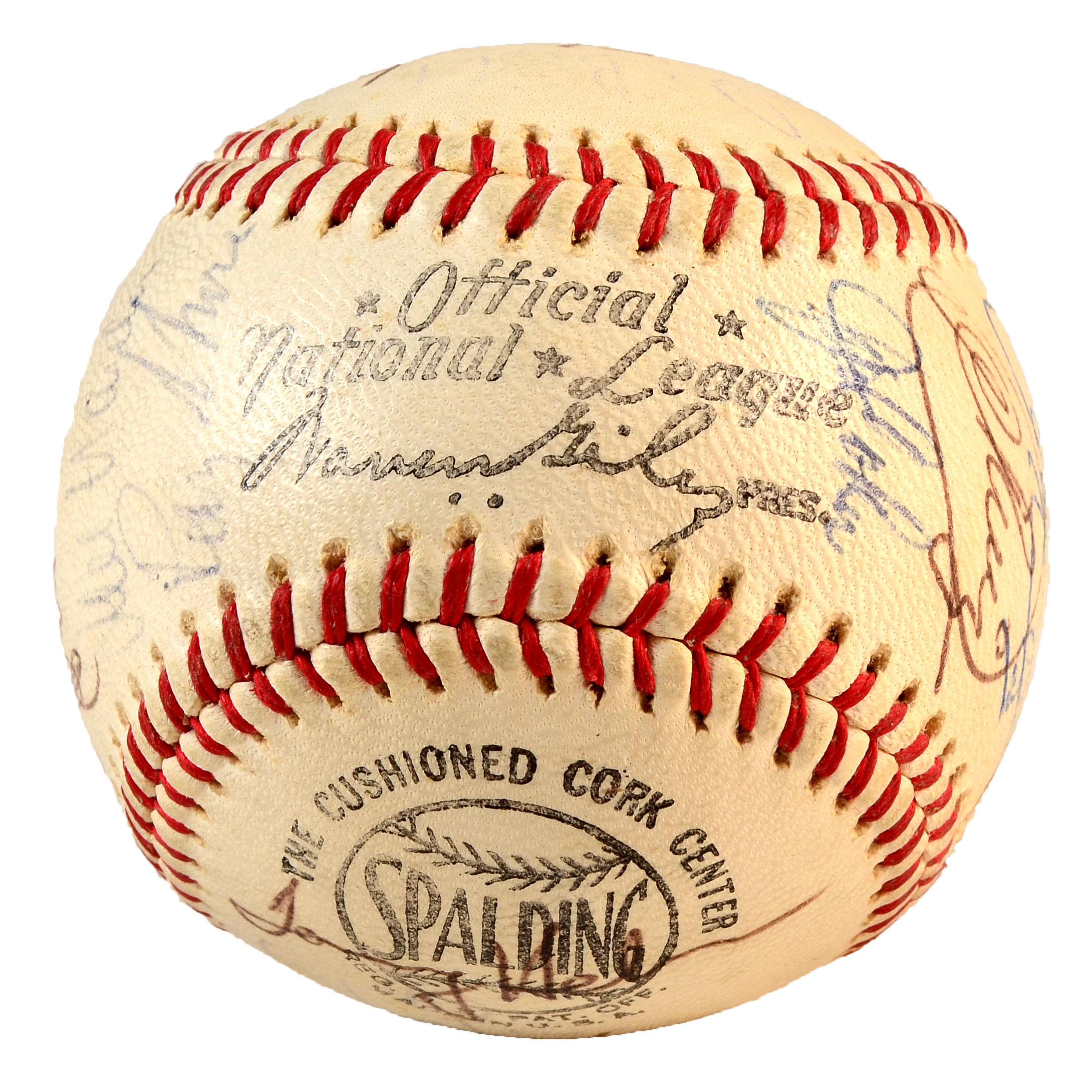 1966 Reds Signed Baseball