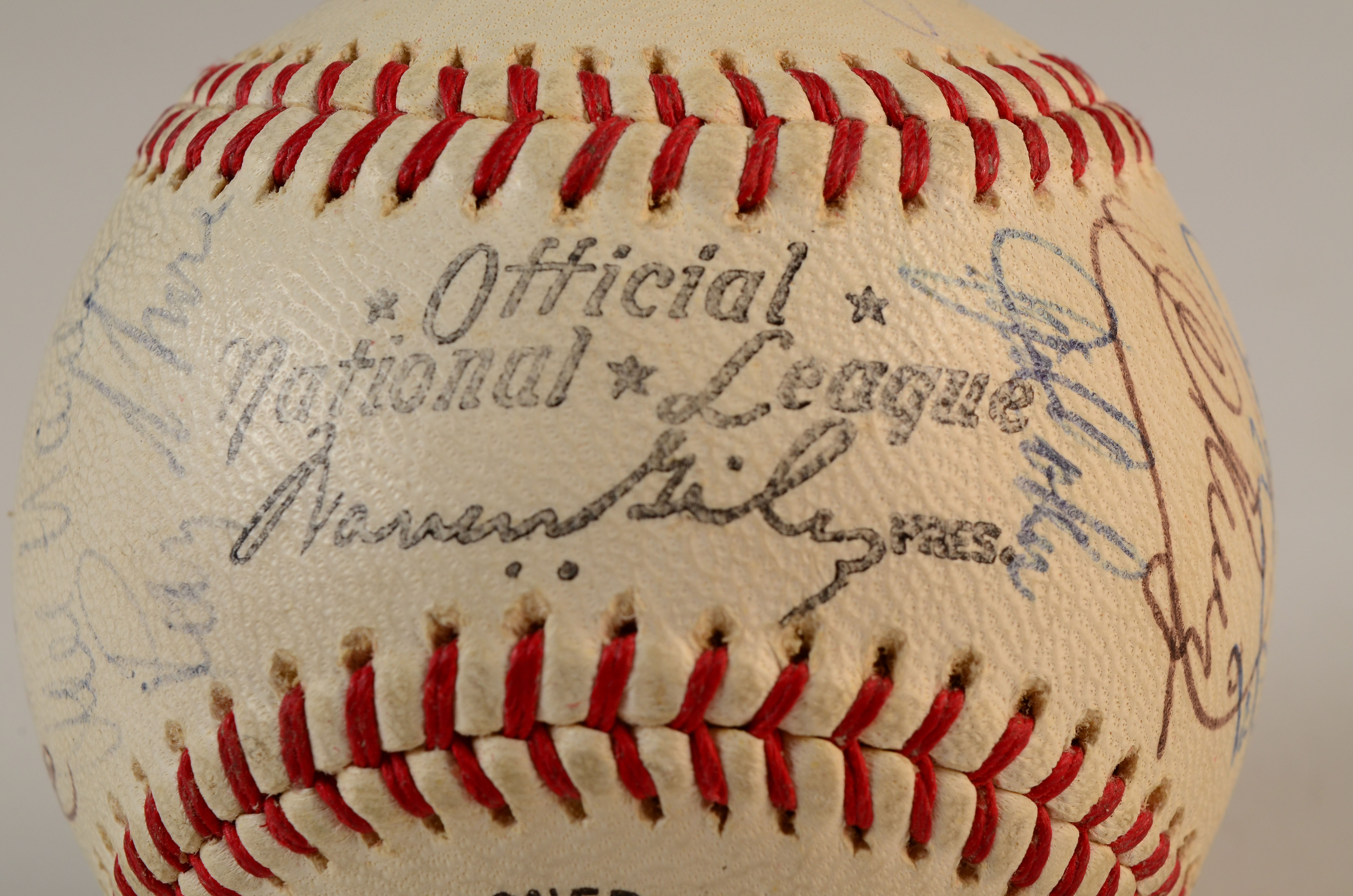 1966 Reds Signed Baseball