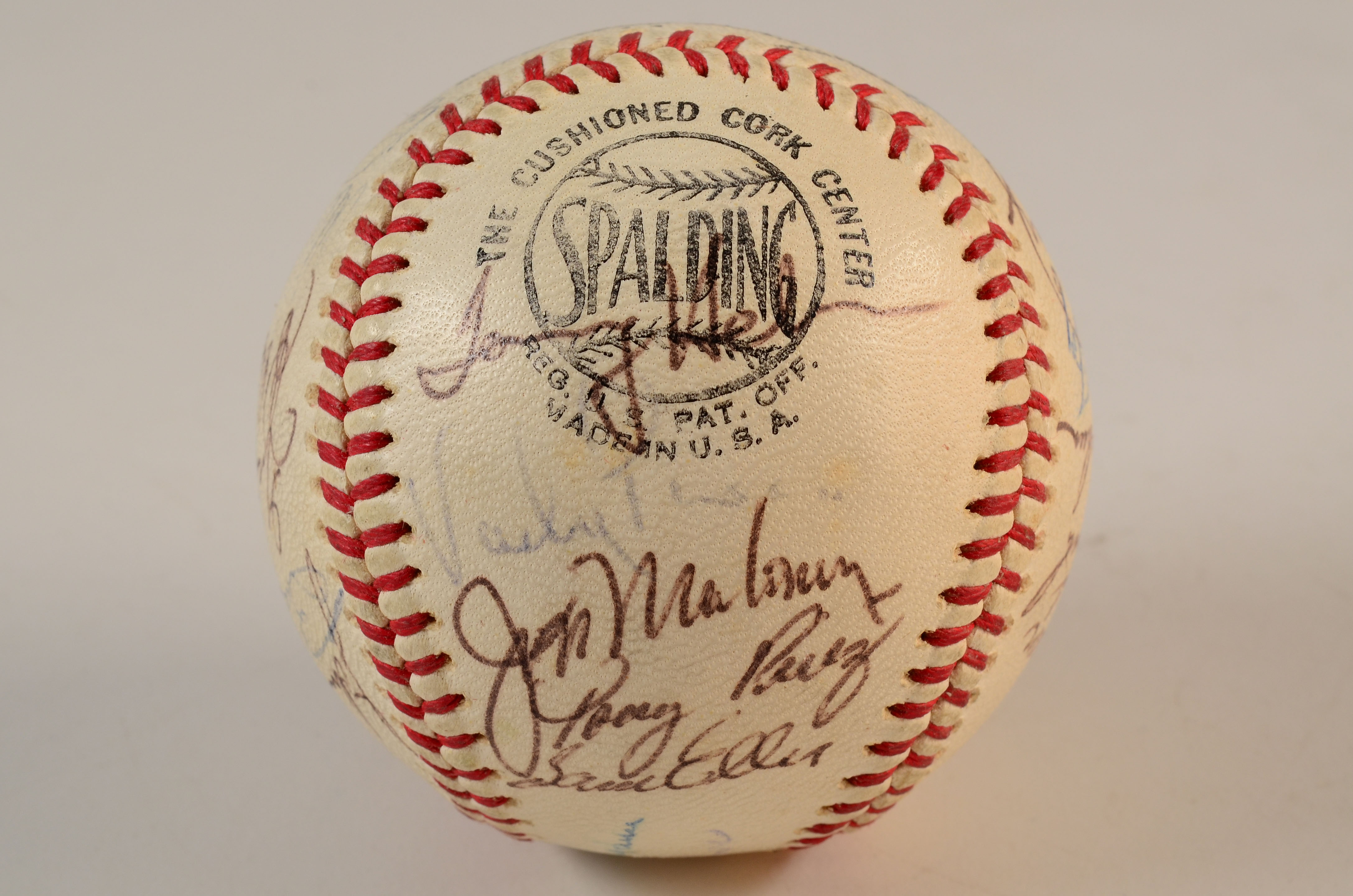 1966 Reds Signed Baseball