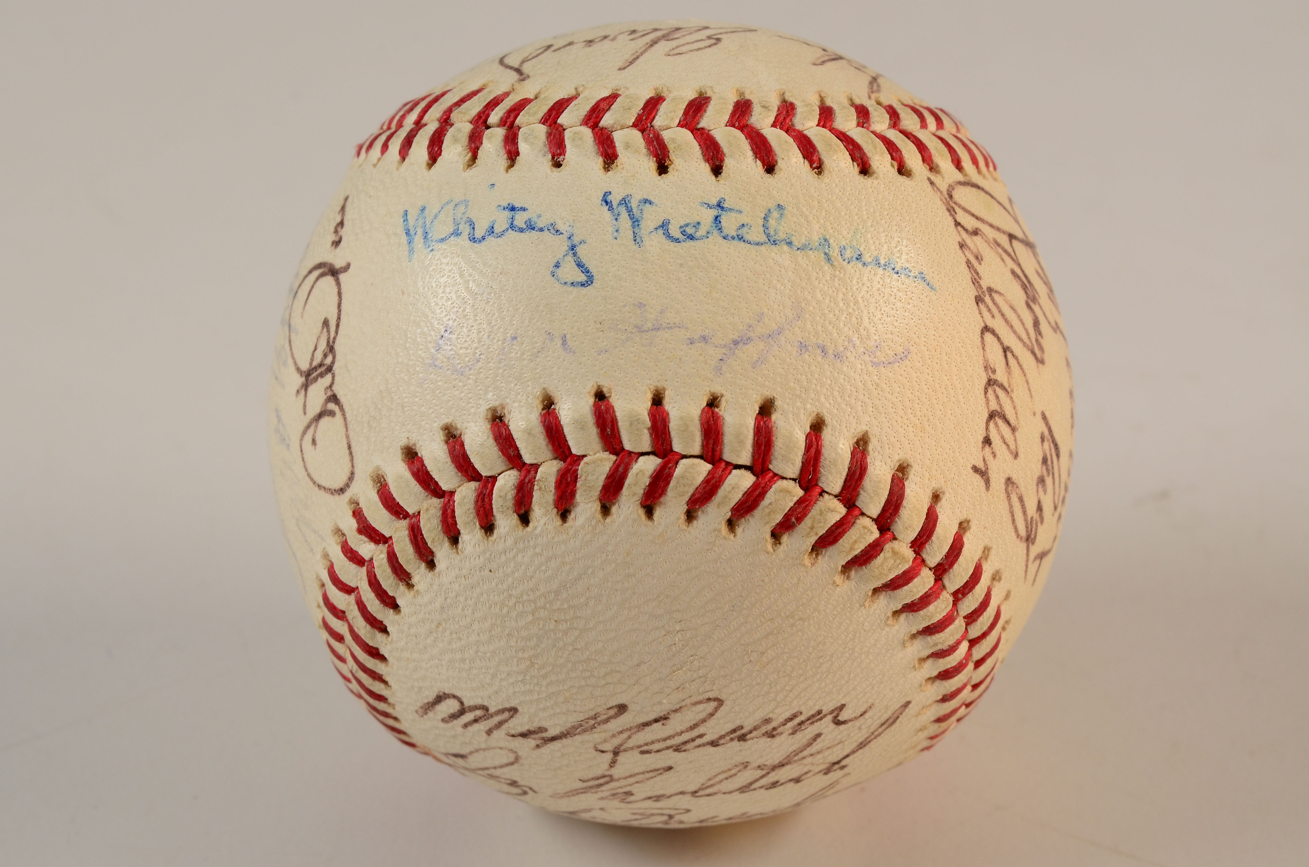 1966 Reds Signed Baseball