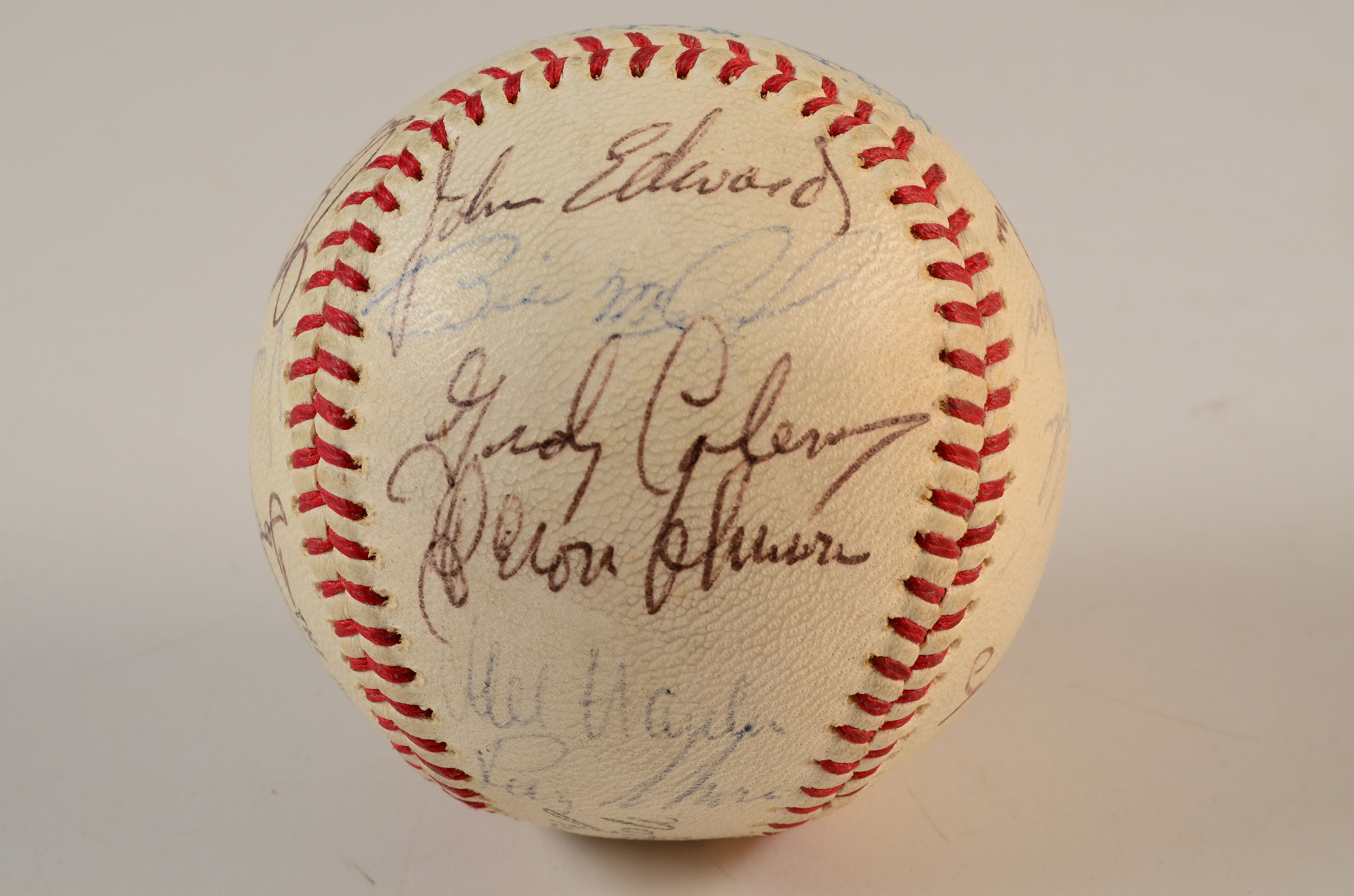 1966 Reds Signed Baseball
