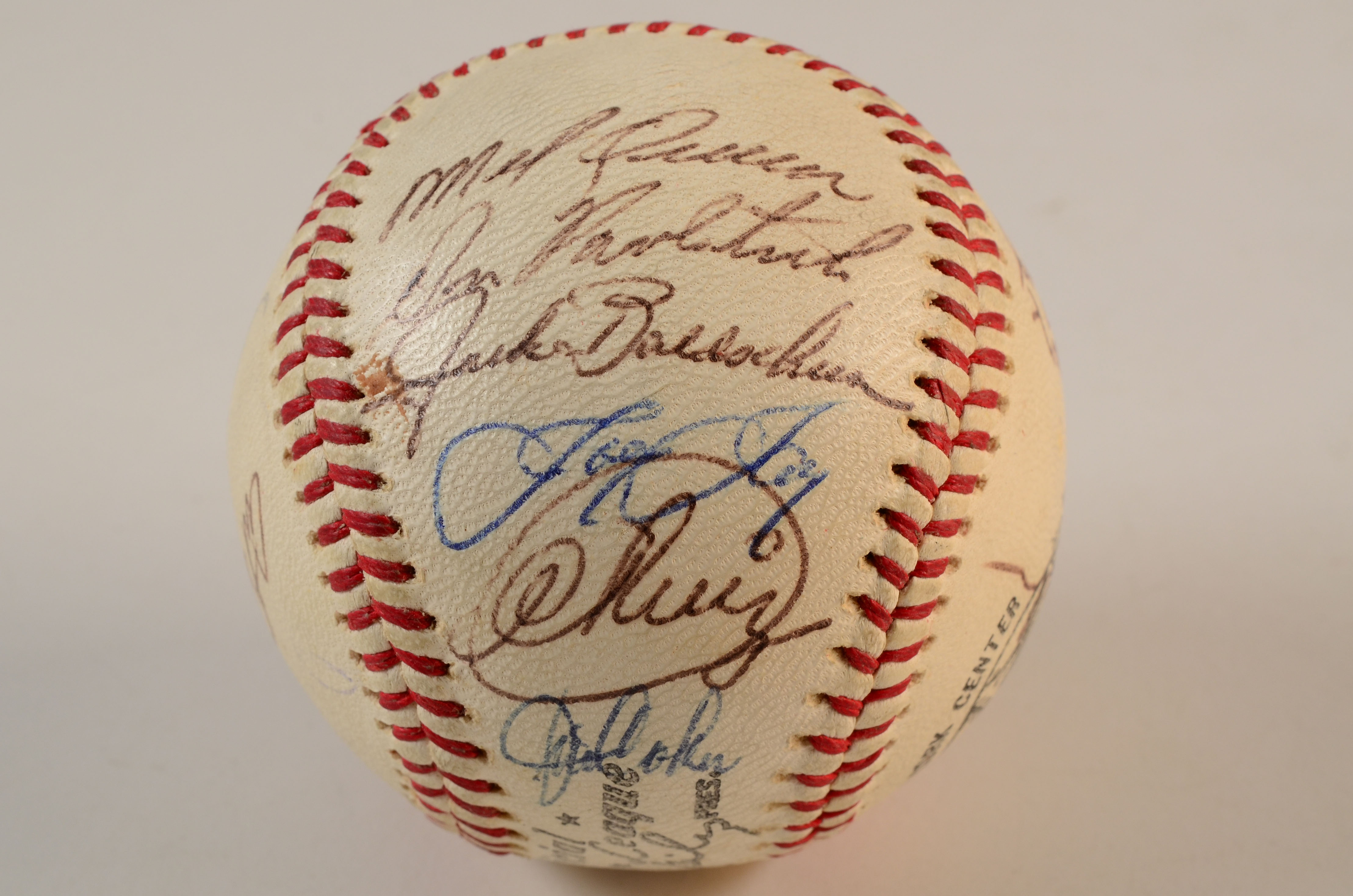 1966 Reds Signed Baseball