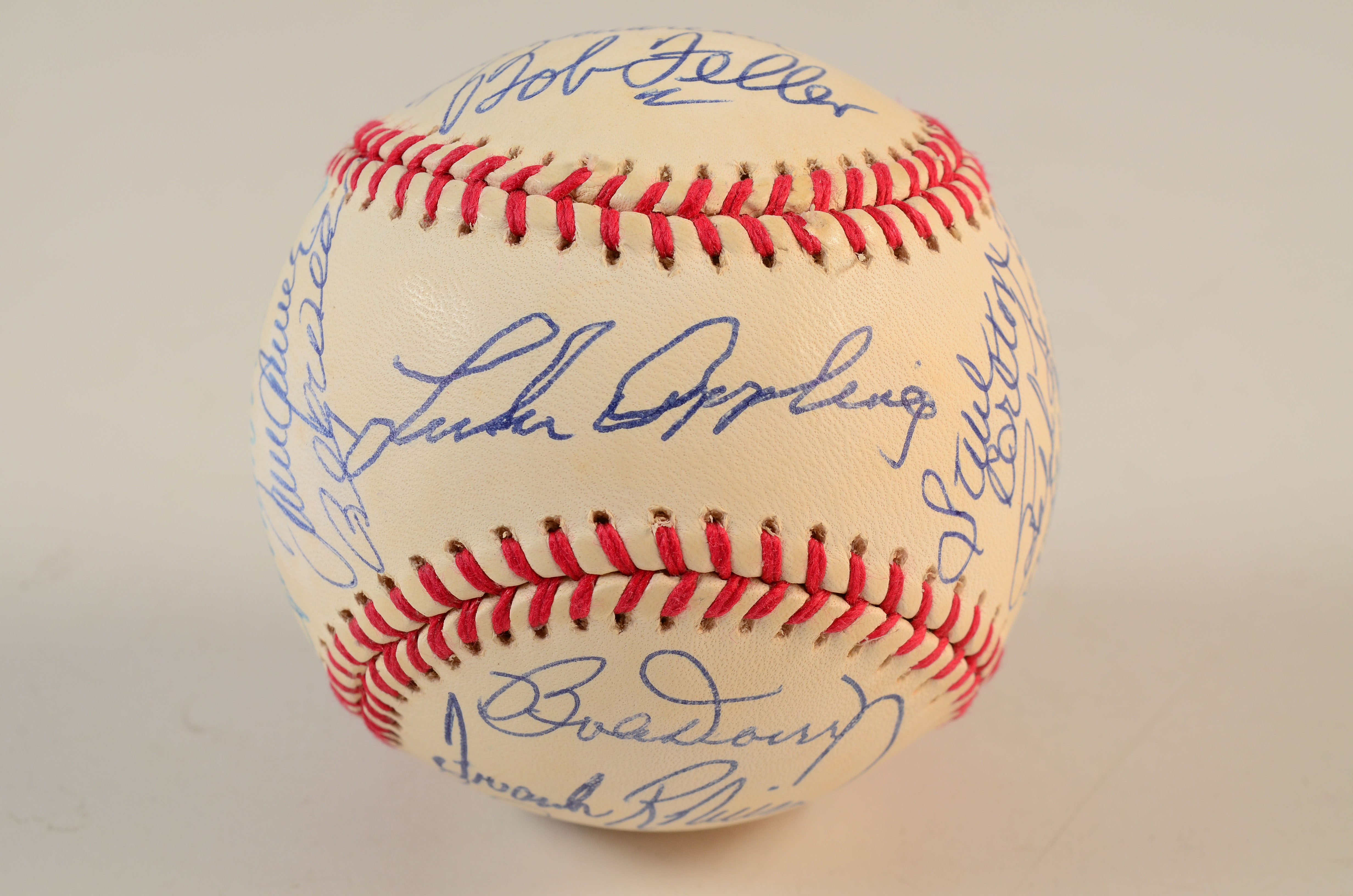Hall of Famers Signed Baseball  COA