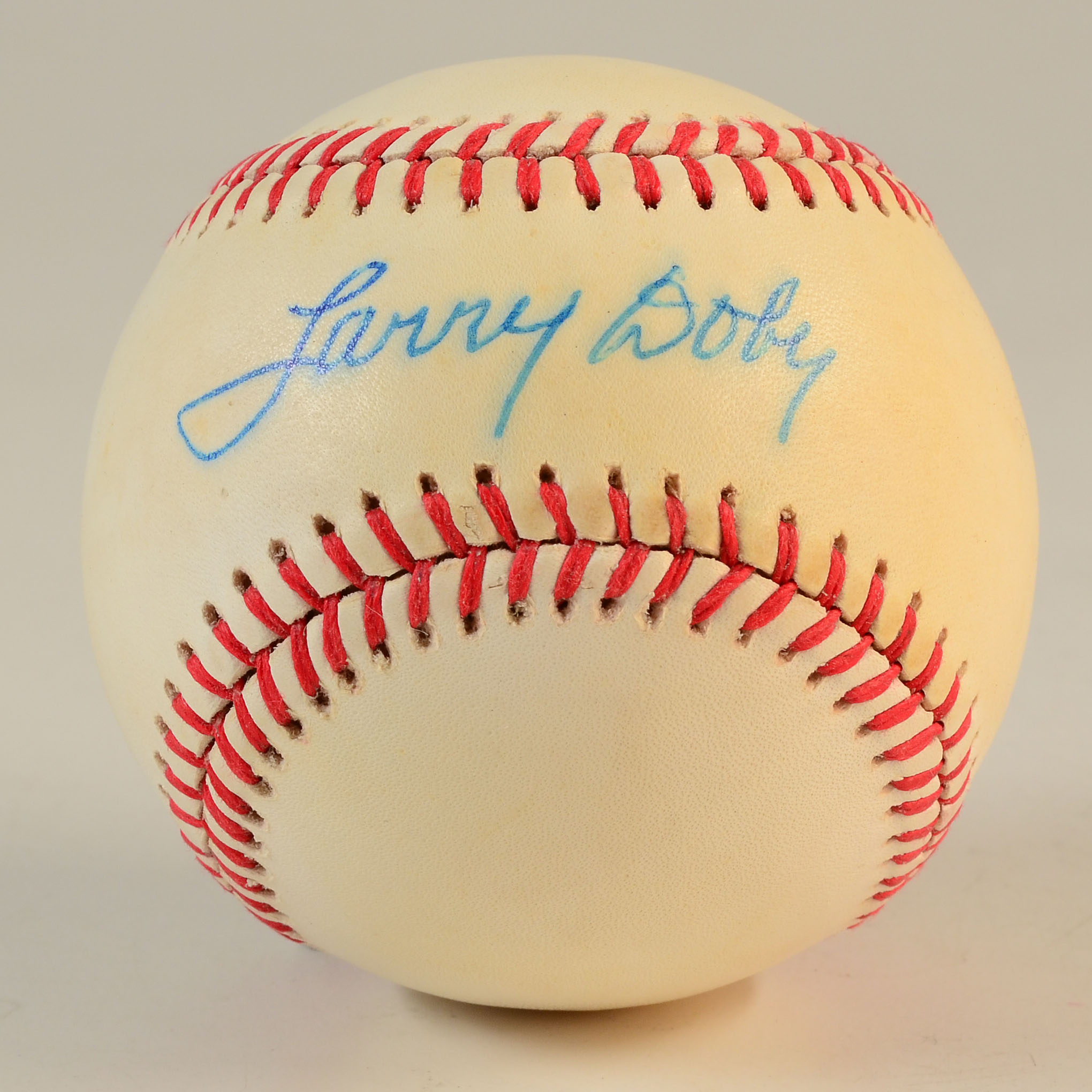 Larry Doby Signed Baseball