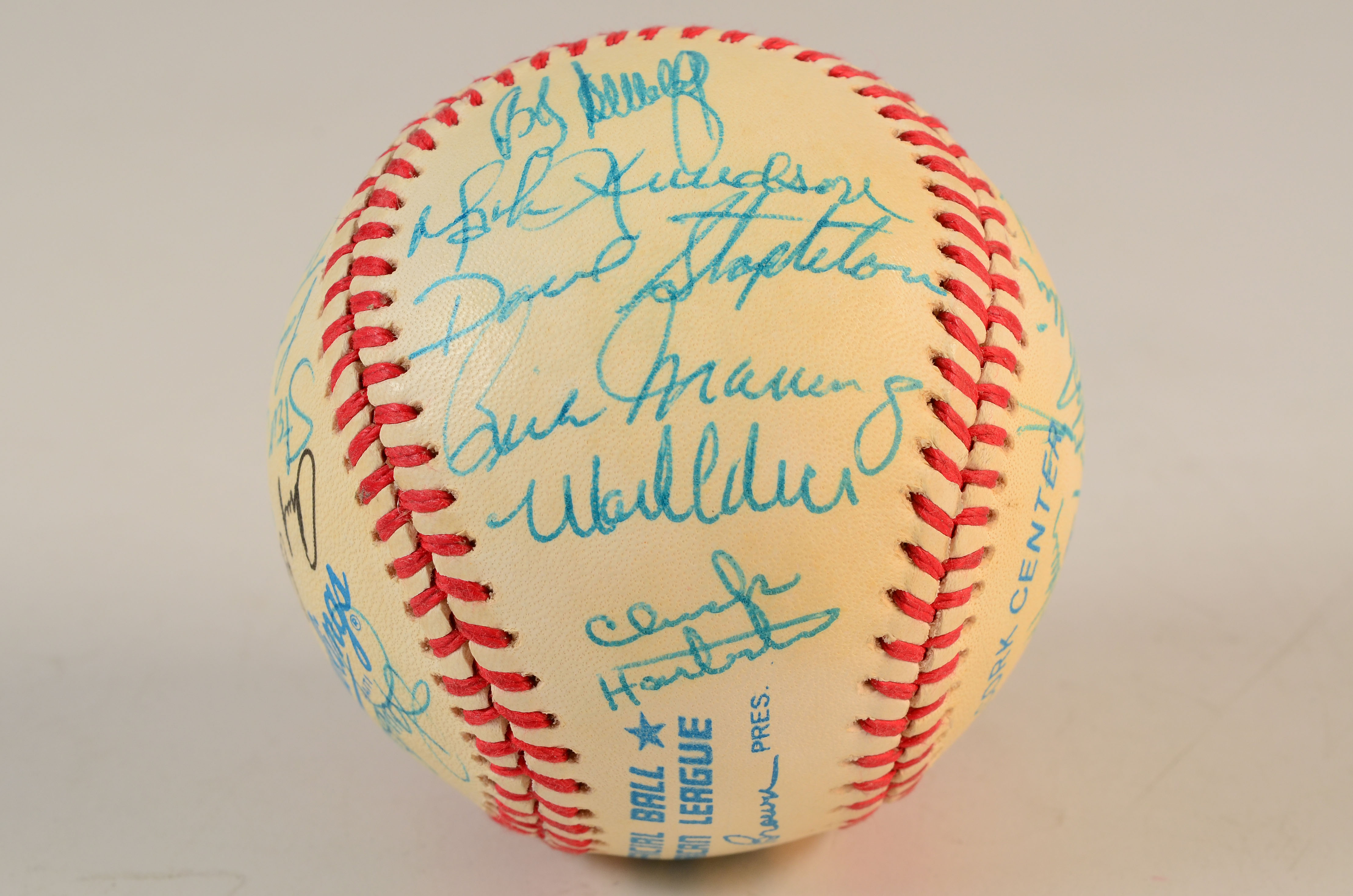 1987 Milwaukee Brewers Signed Baseball