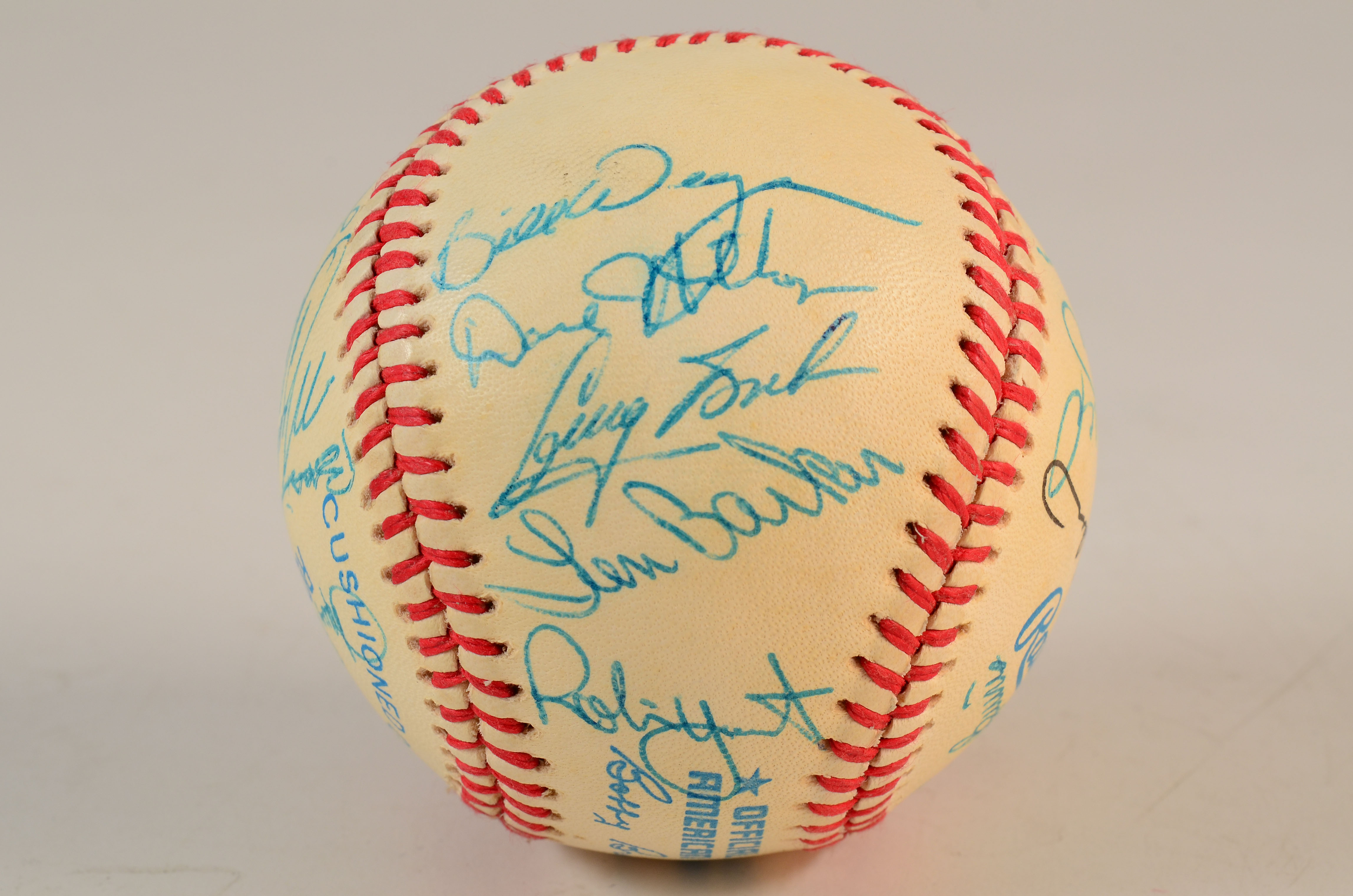1987 Milwaukee Brewers Signed Baseball