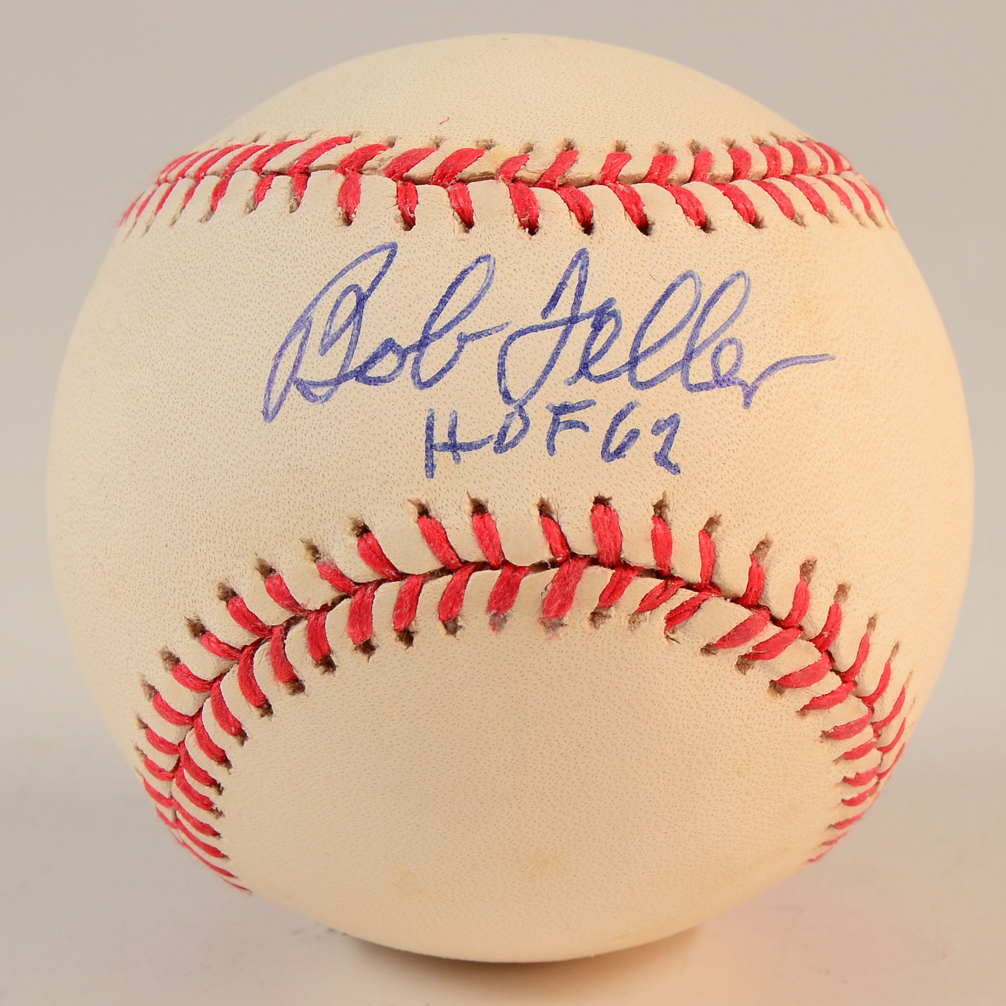 Bob Feller Signed Baseball