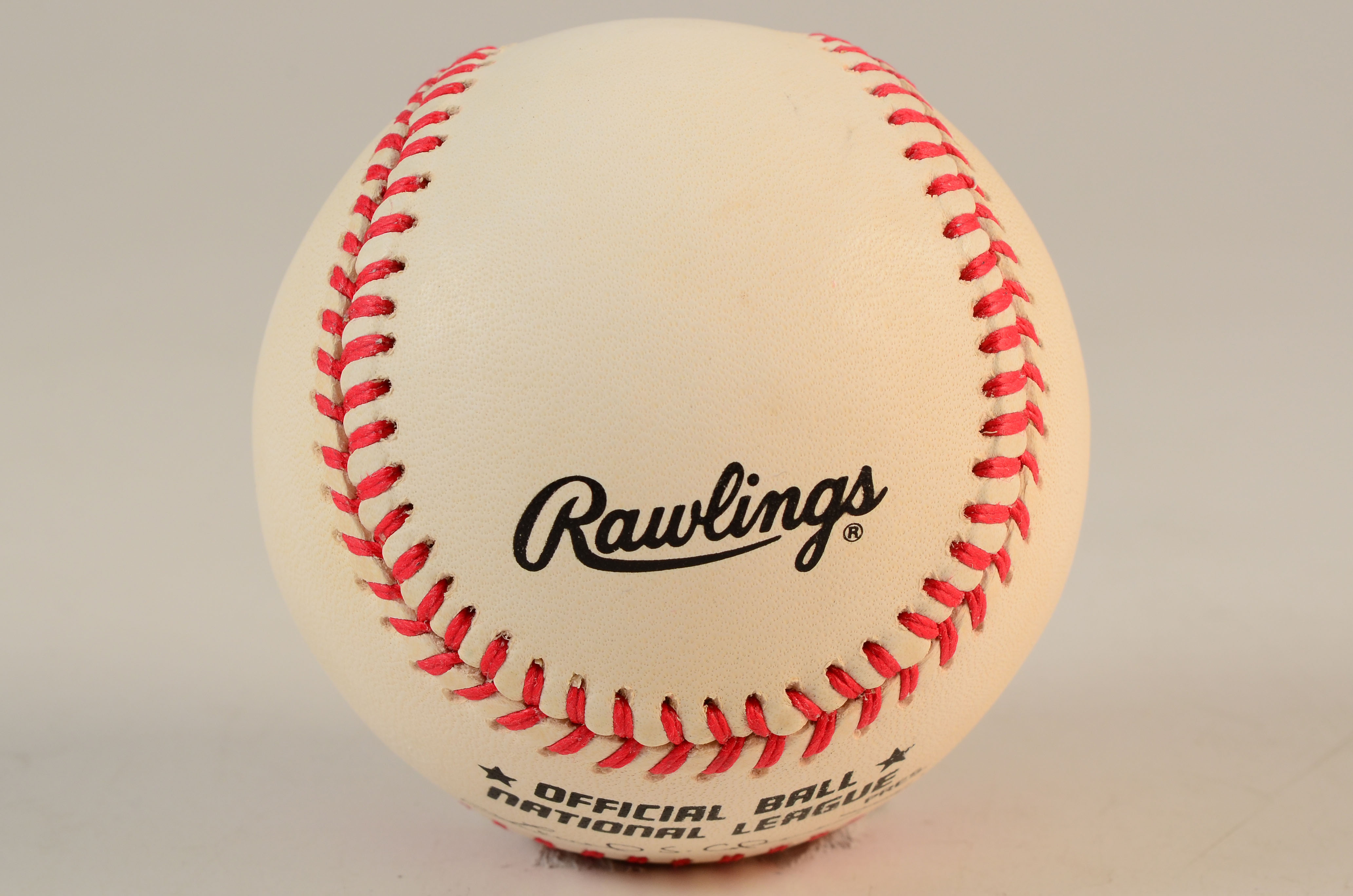 Tom Browning Signed Baseball