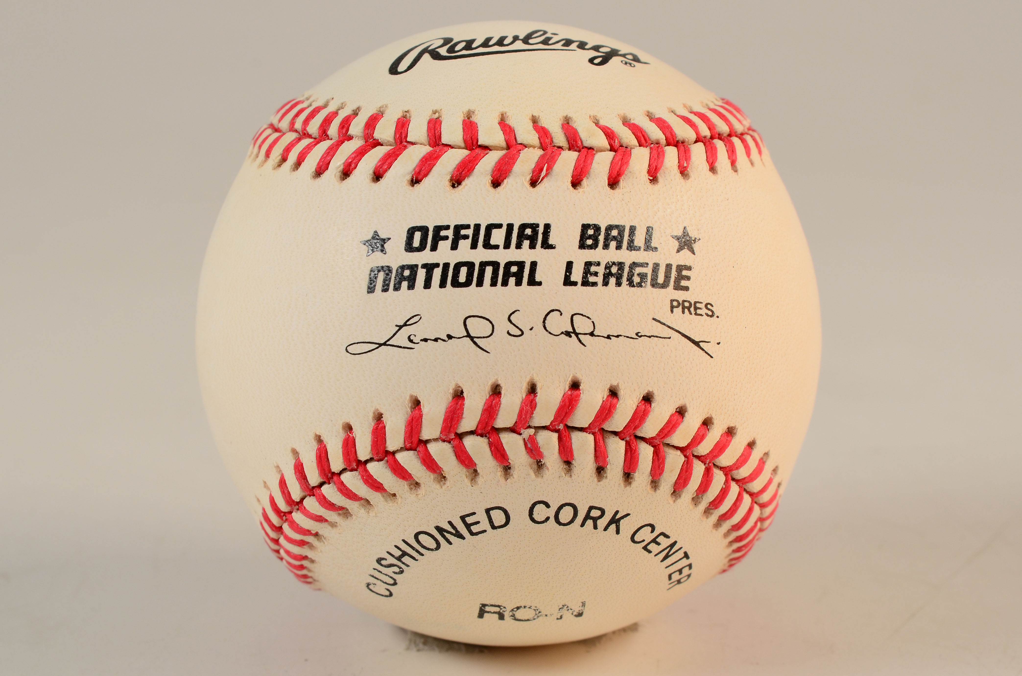 Tom Browning Signed Baseball