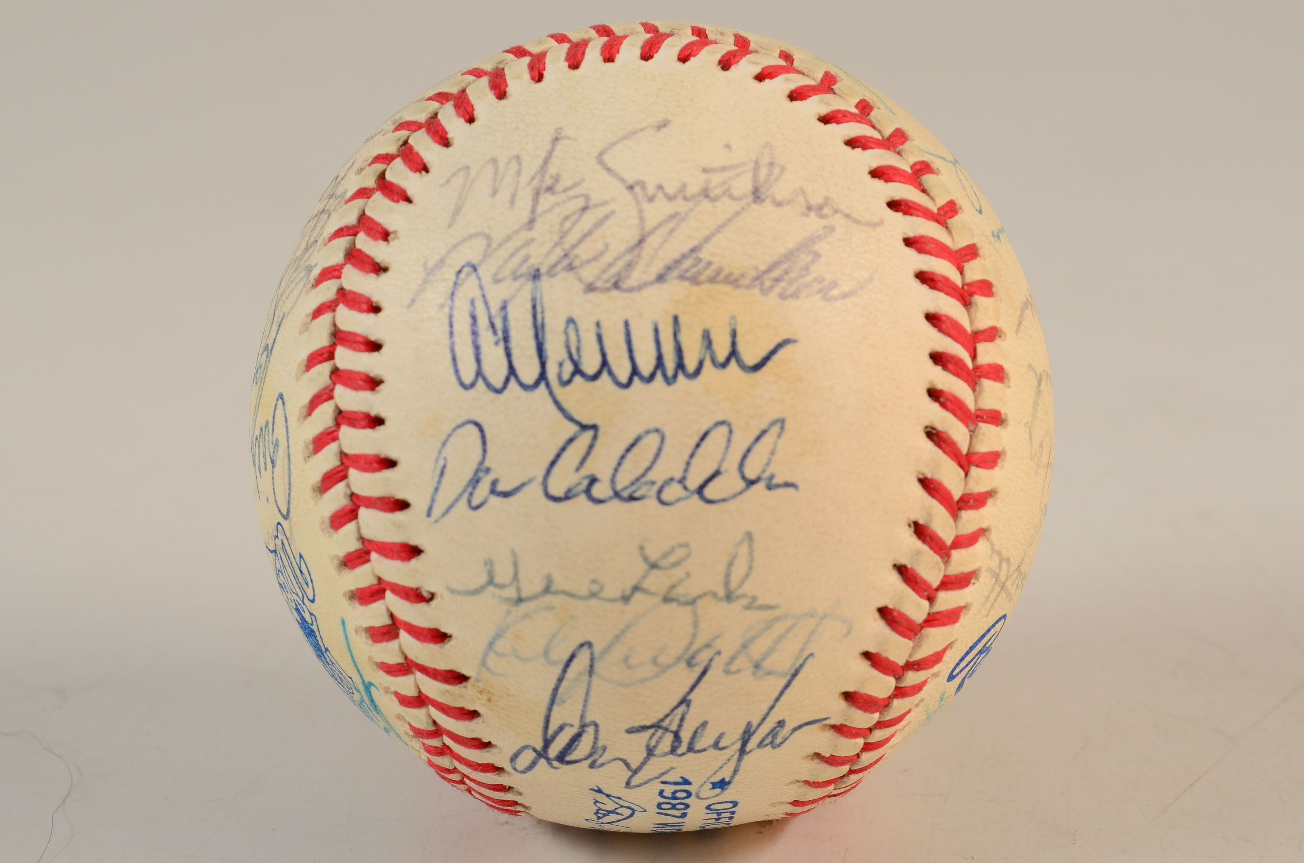 1987 Minnesota Twins Signed Baseball
