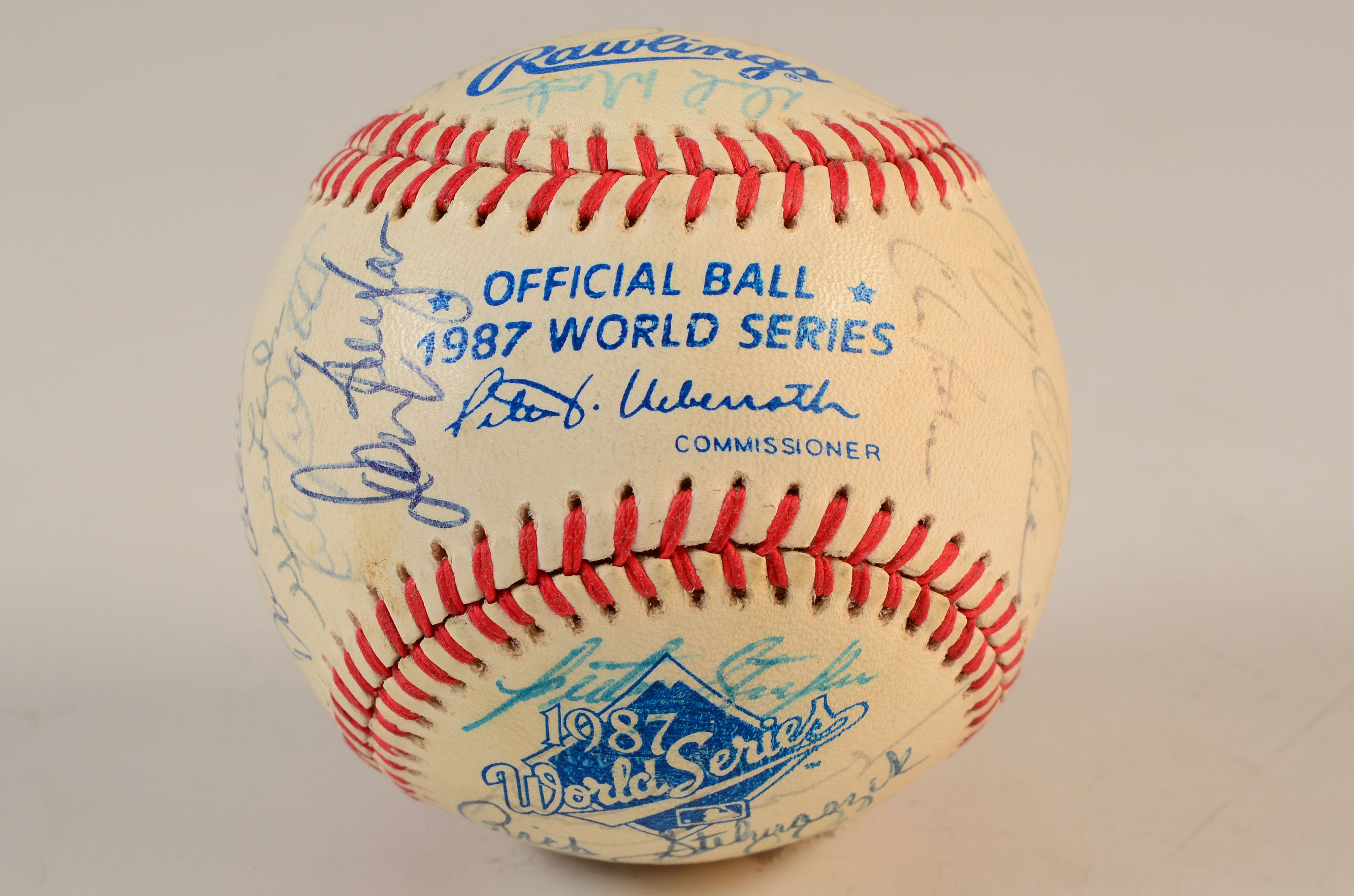 1987 Minnesota Twins Signed Baseball