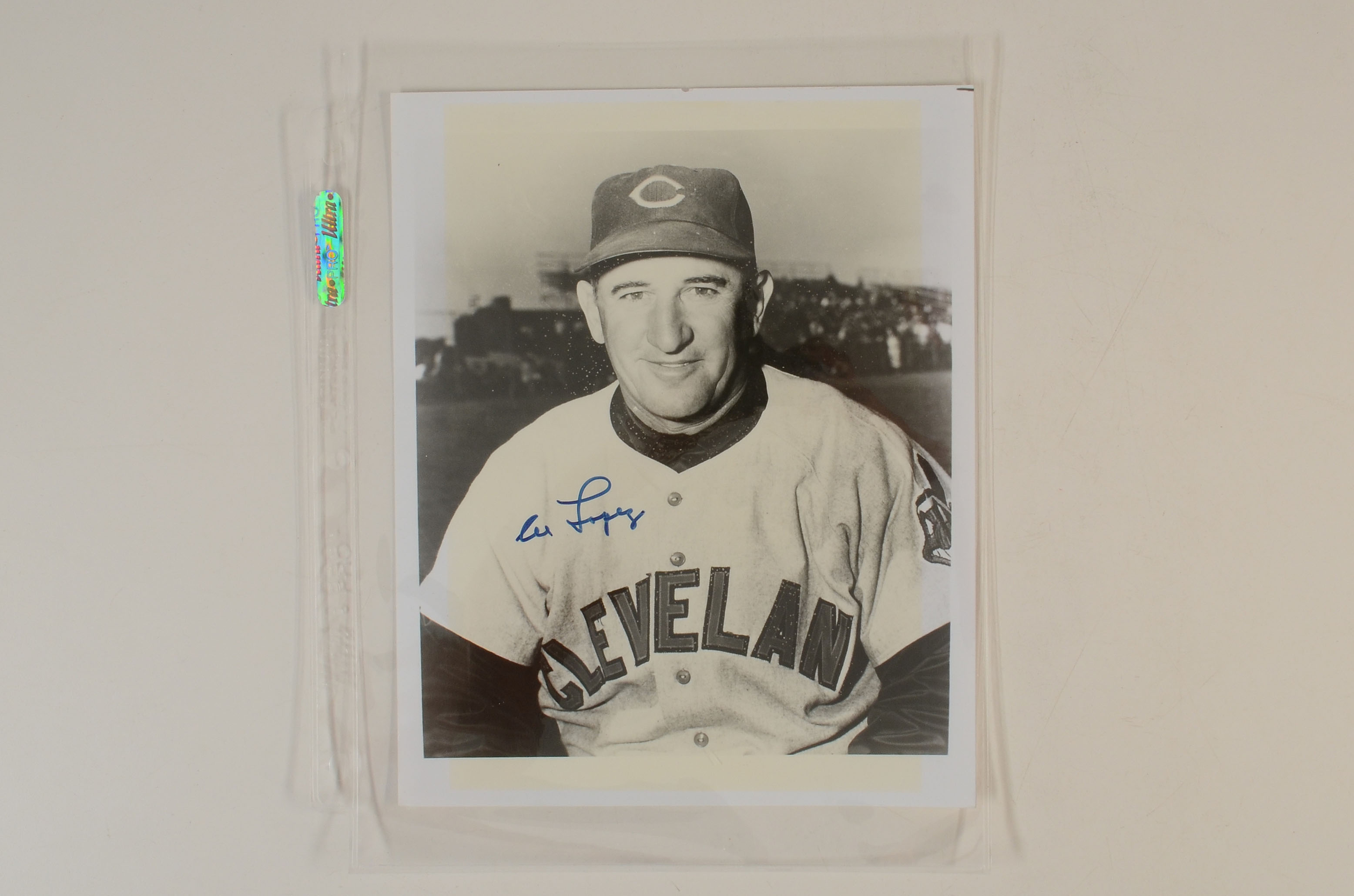 Al Lopez and Billy Herman Signed Baseball Photos