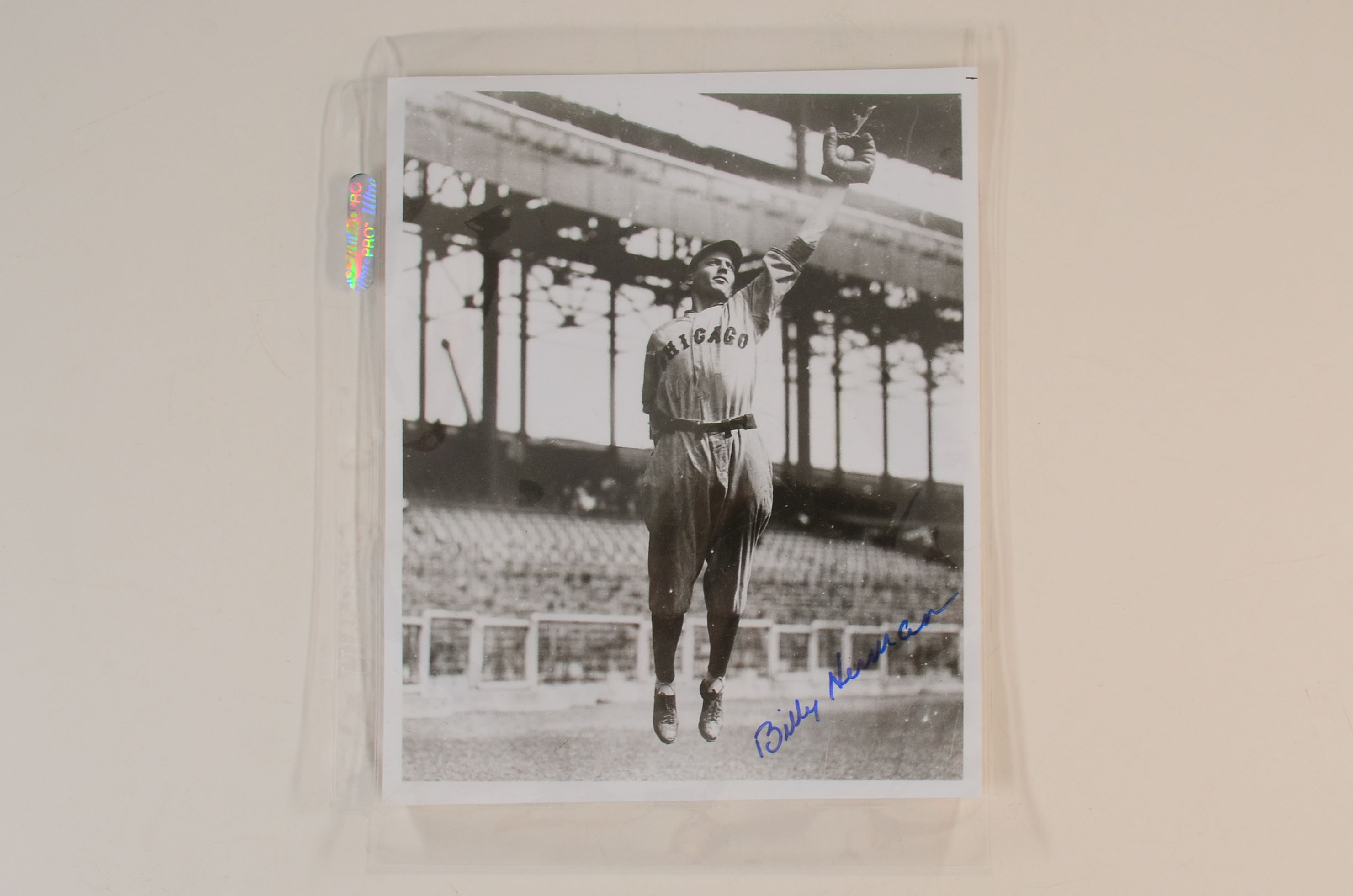 Al Lopez and Billy Herman Signed Baseball Photos