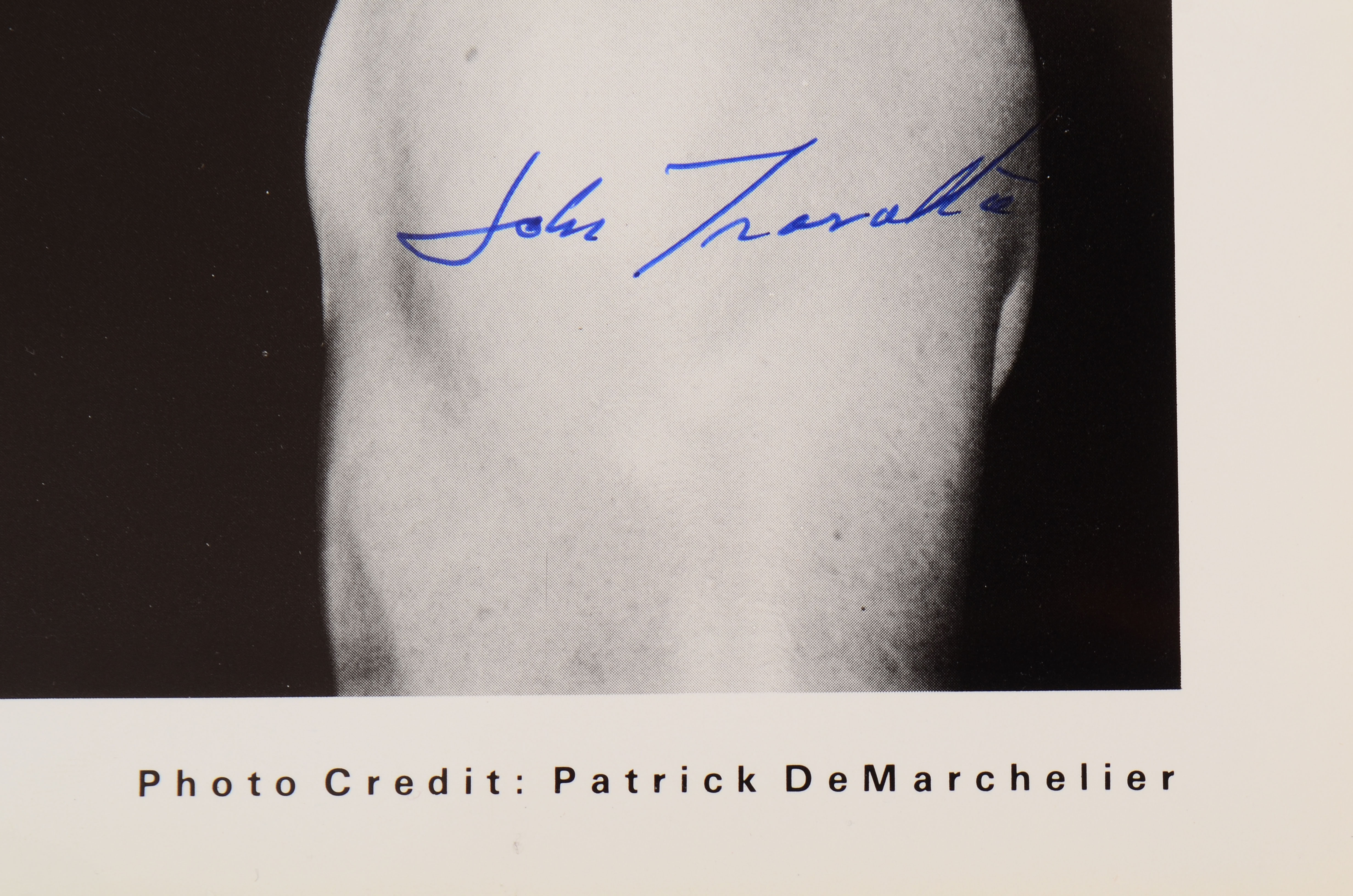 John Travolta Signed Photo