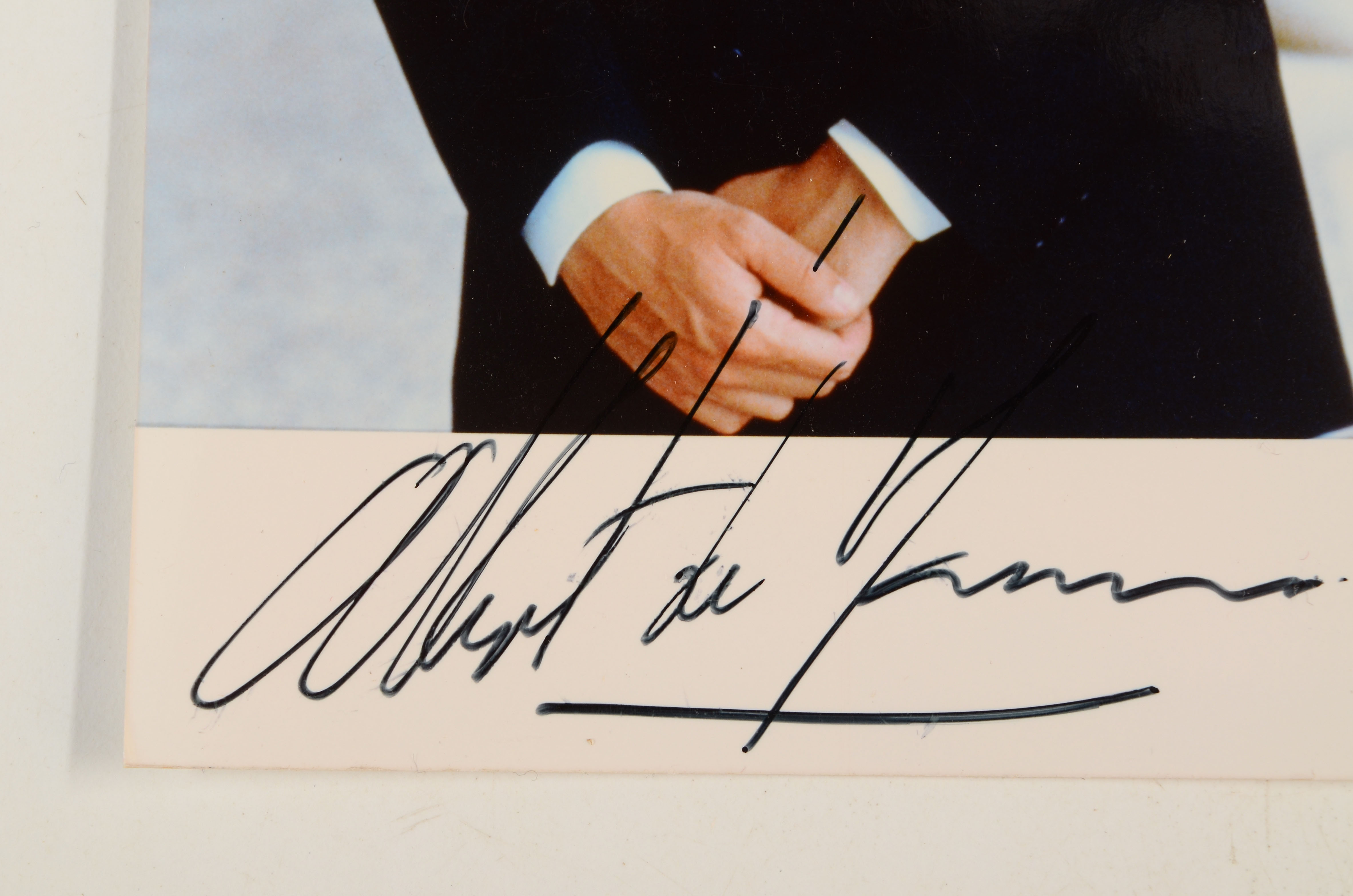 Signed Photo Of Albert II Prince Of Monaco