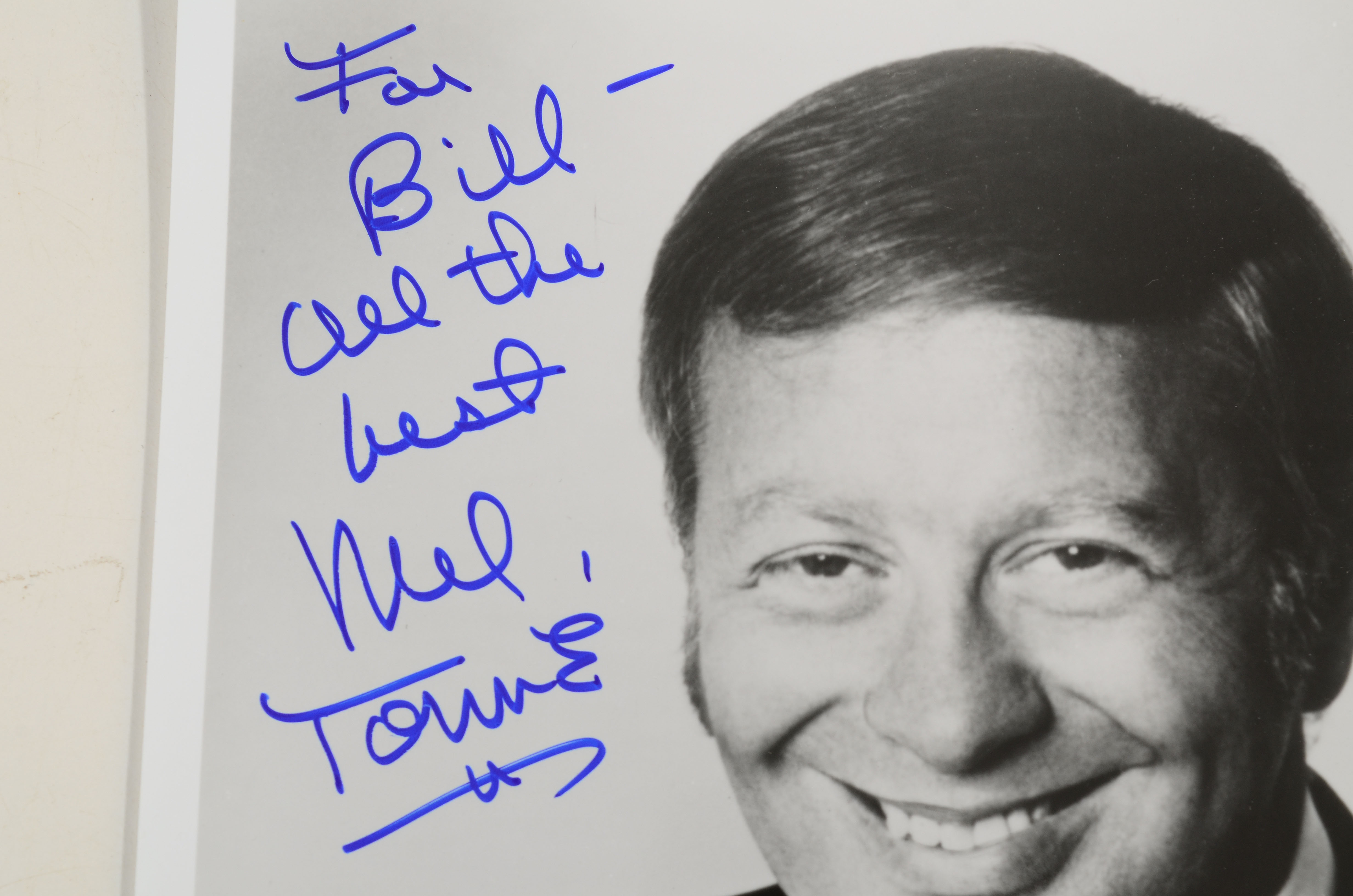 Dean Martin, Mel Torme, and Tony Martin Signed Photos