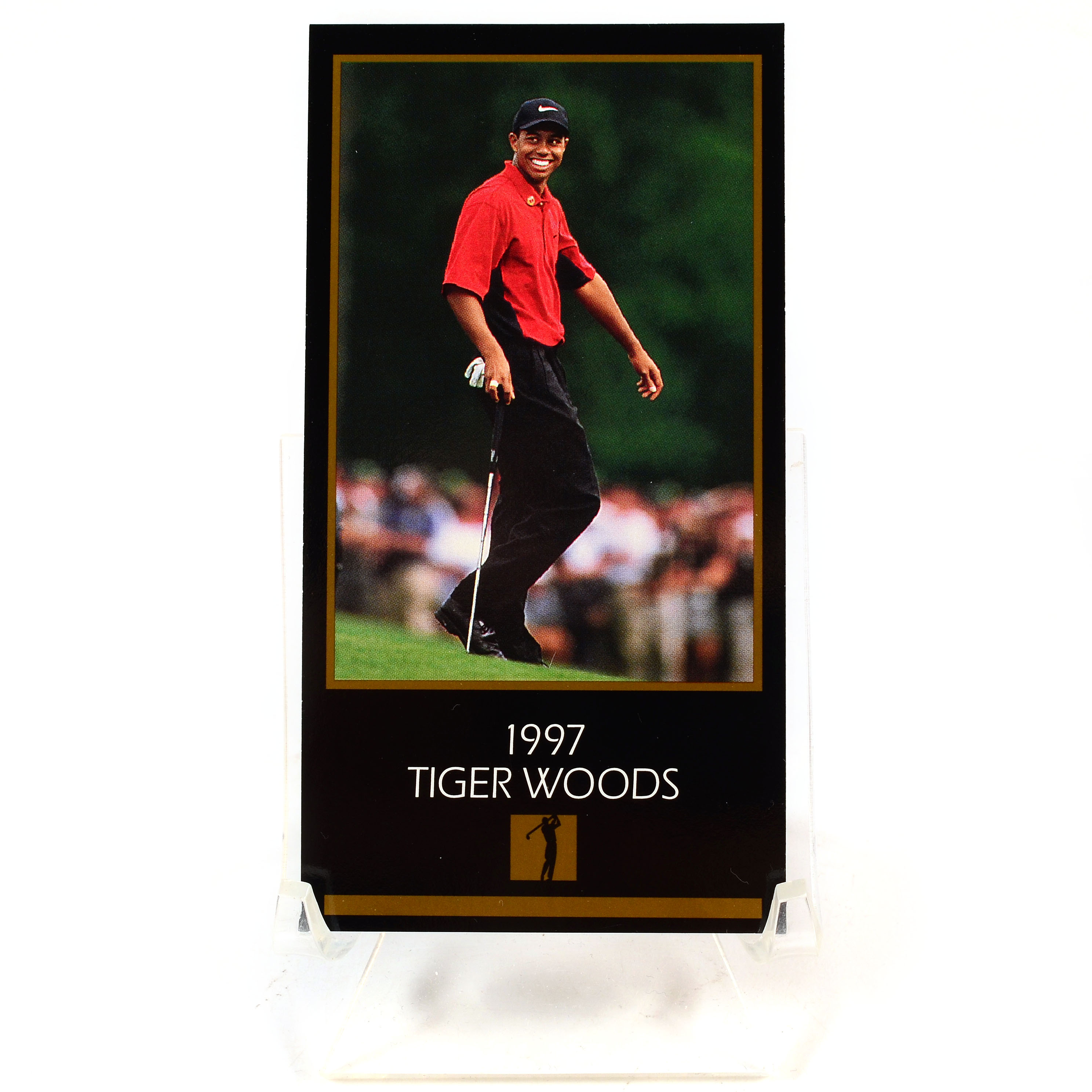 1997 Tiger Woods "Grand Slam" Rookie Golf Card