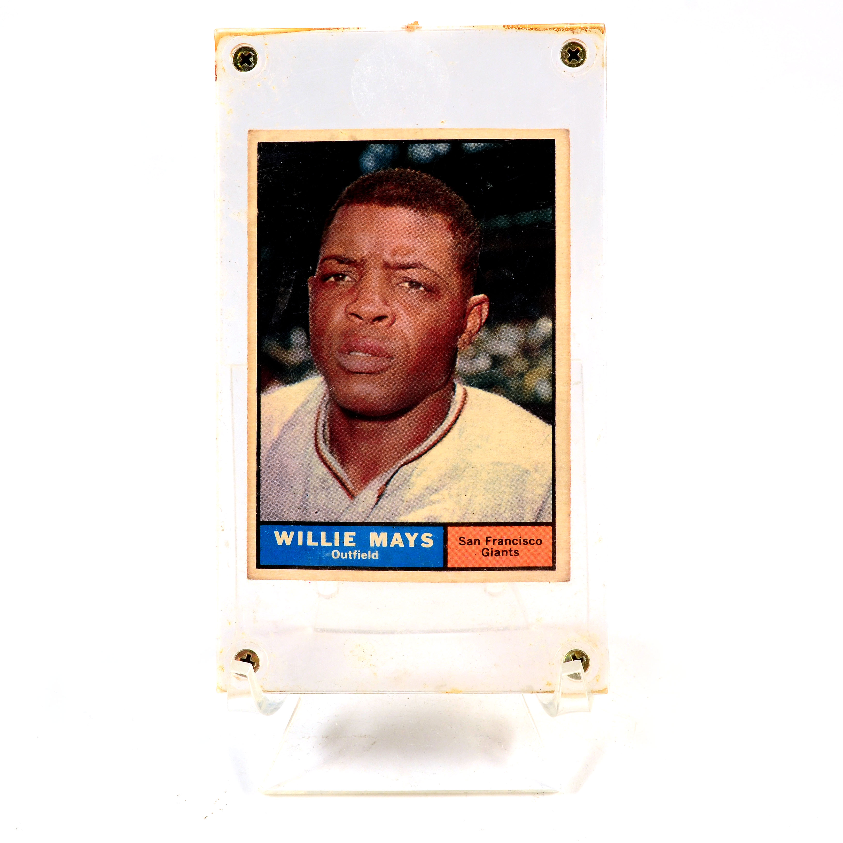 1961 Willie Mays Topps Baseball Card