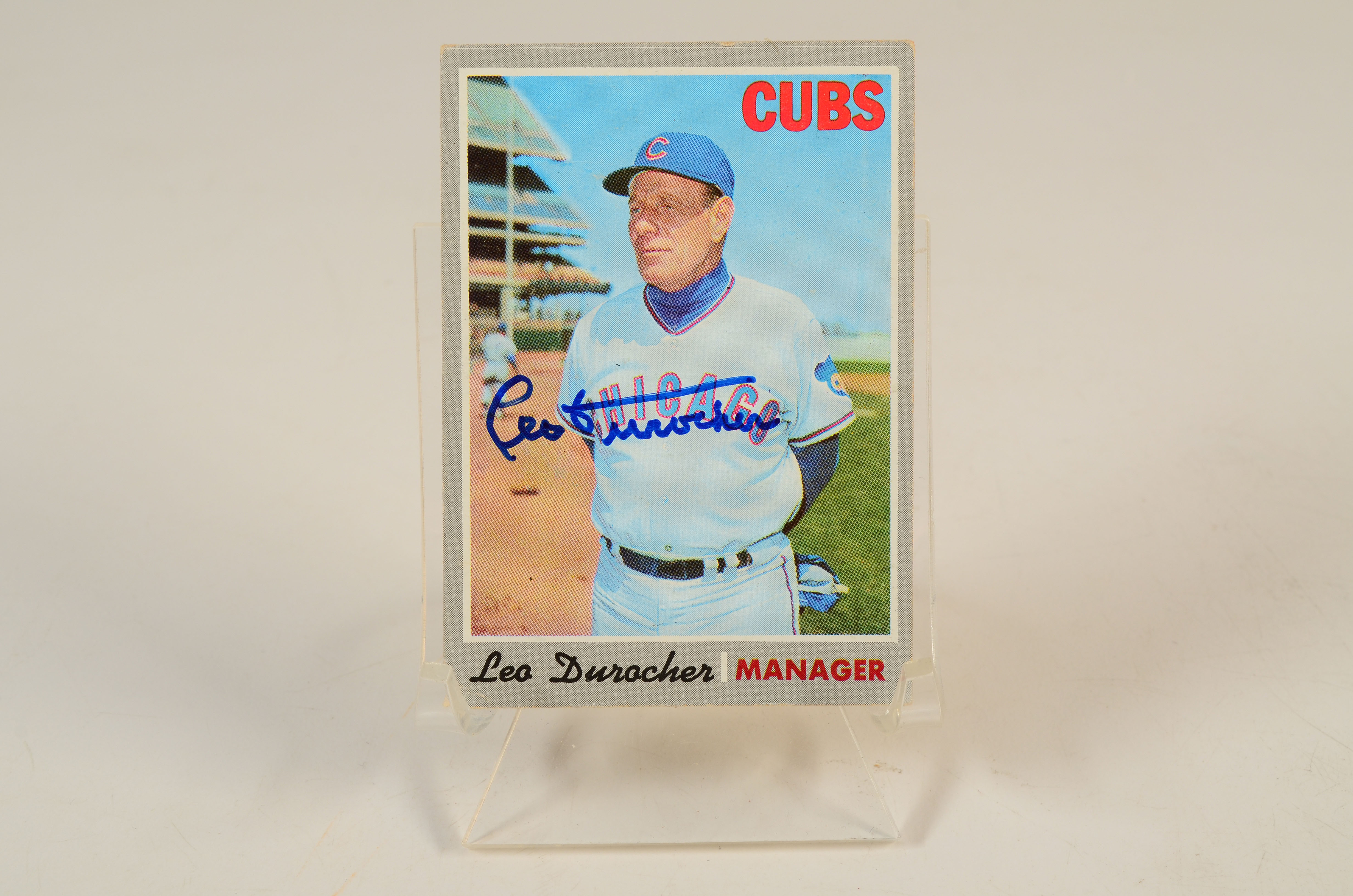 Seven Signed Hall Of Fame Player Baseball Cards