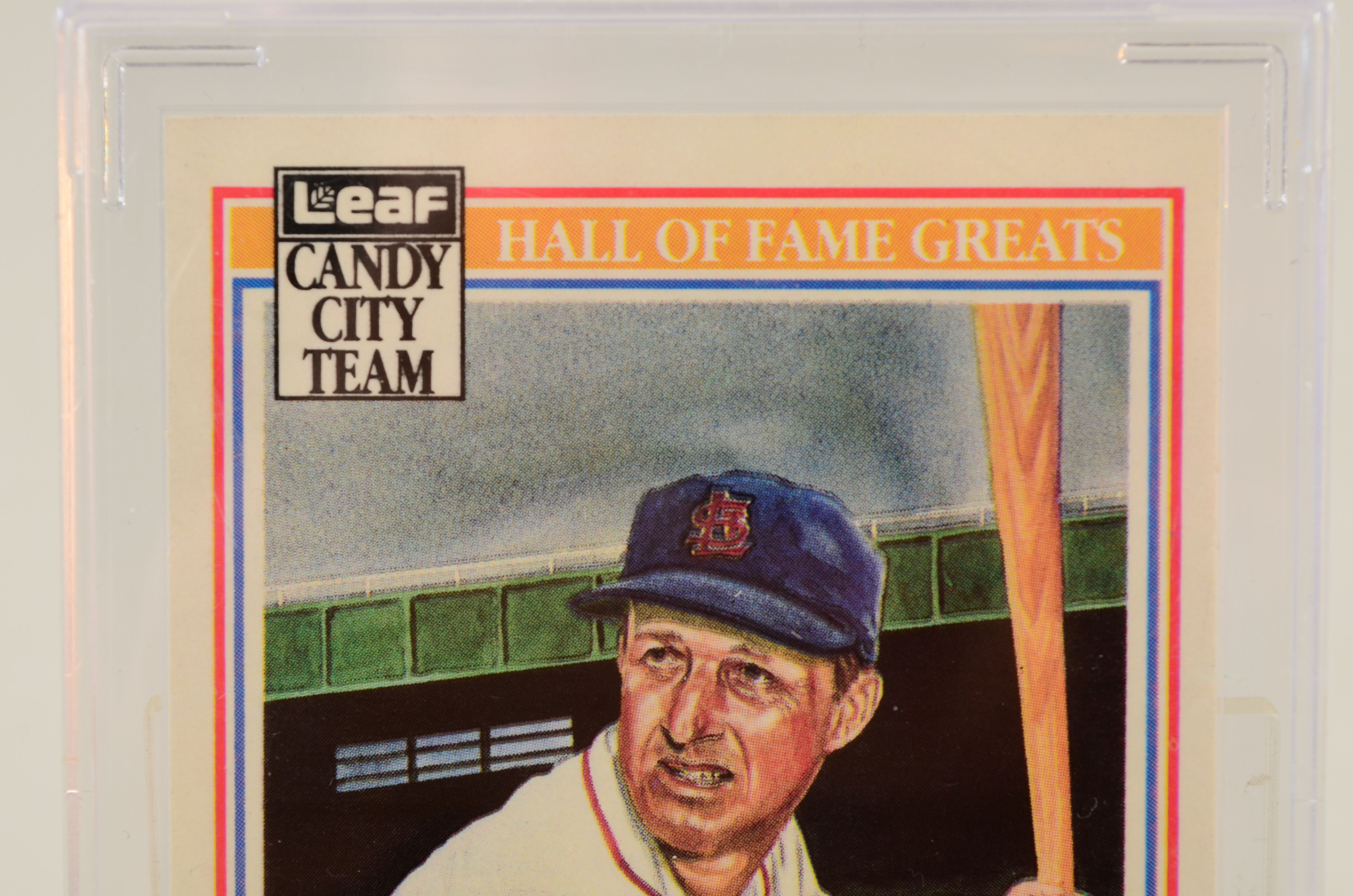 Stan Musial St. Louis Cardinals Signed Baseball Card