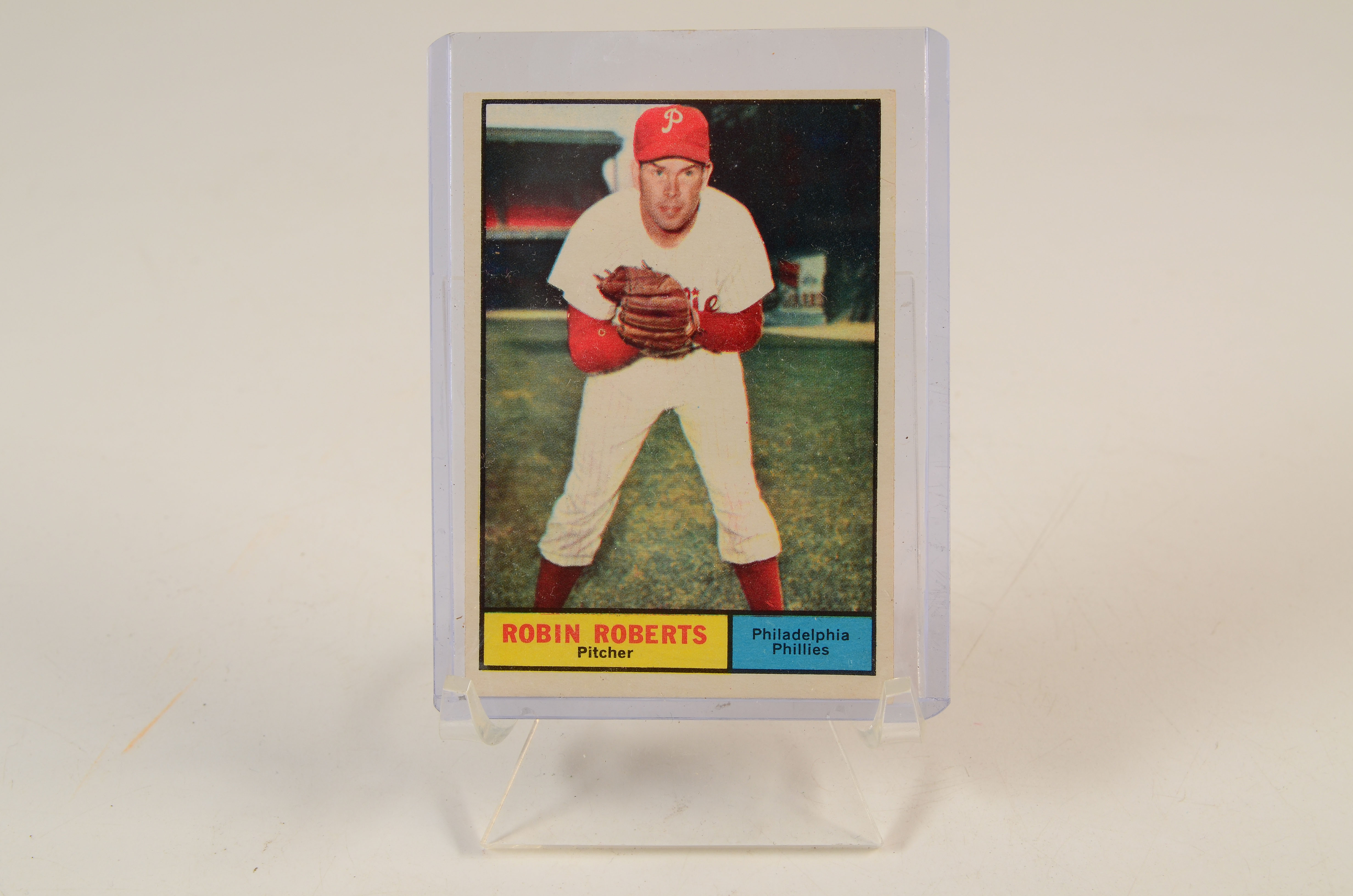 Six 1961 Hall Of Fame Player Topps Baseball Cards