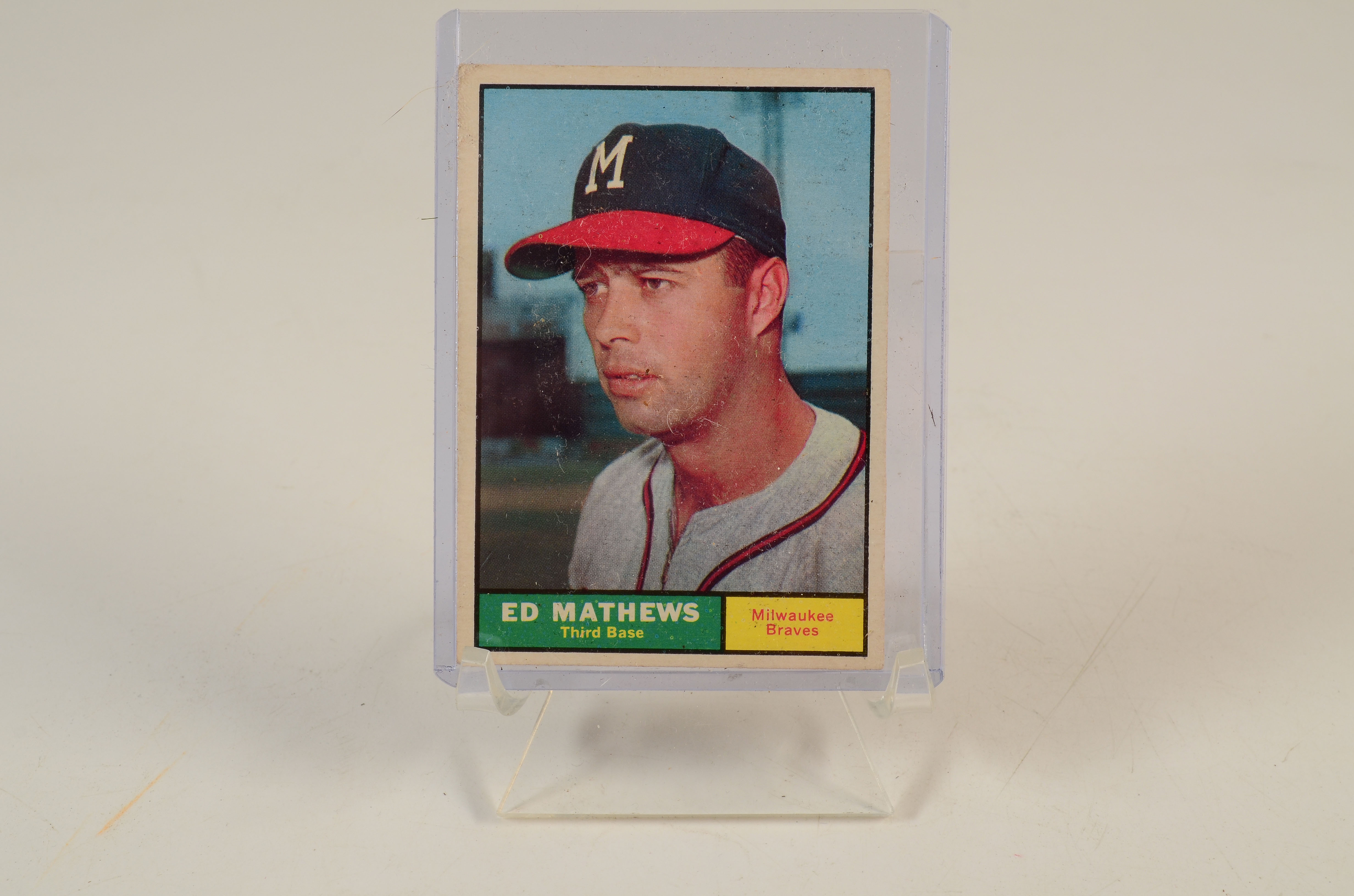 Five 1961 Topps Hall Of Fame Player Baseball Cards