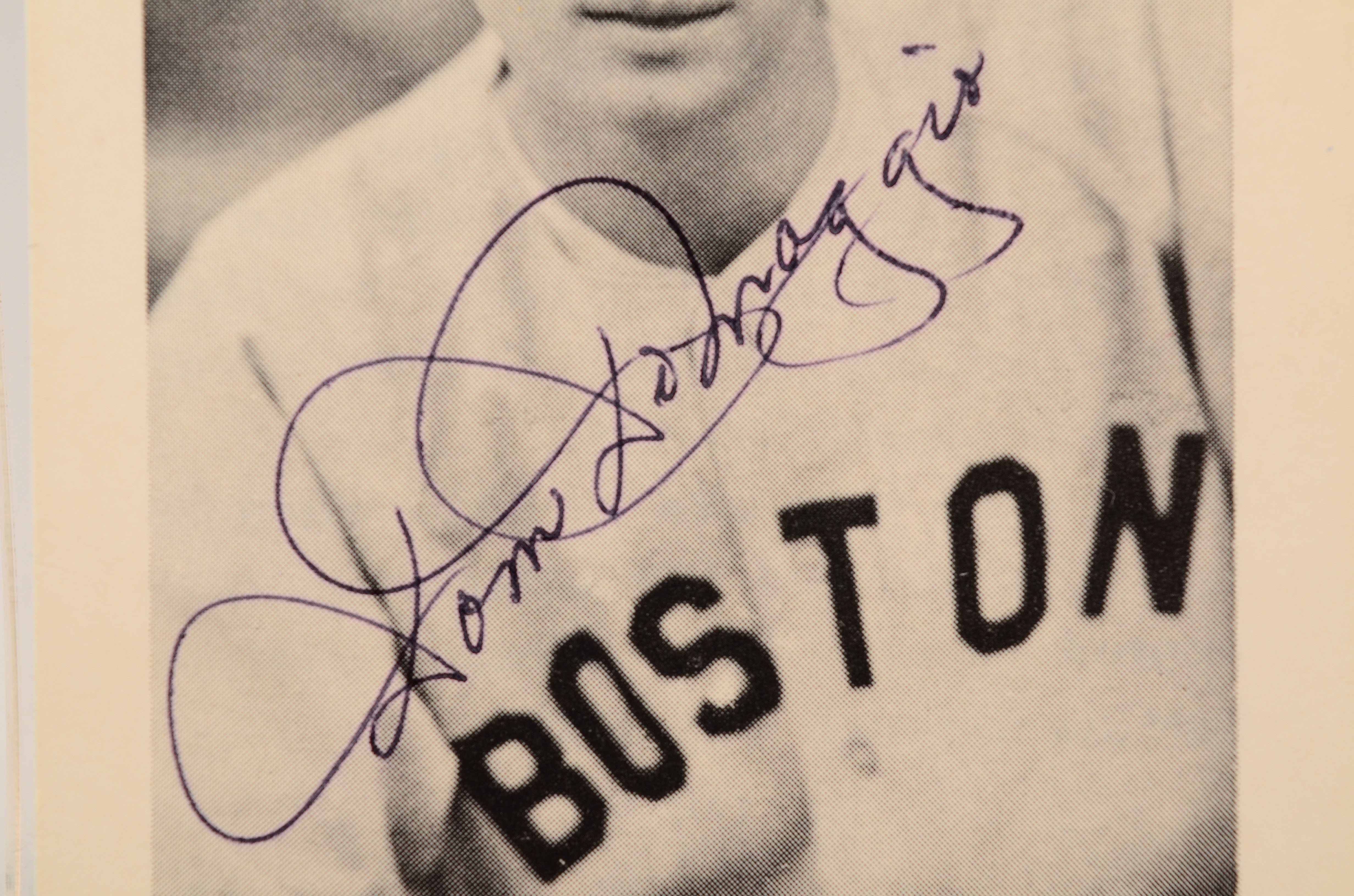 Dom DiMaggio Signed Cut and Card