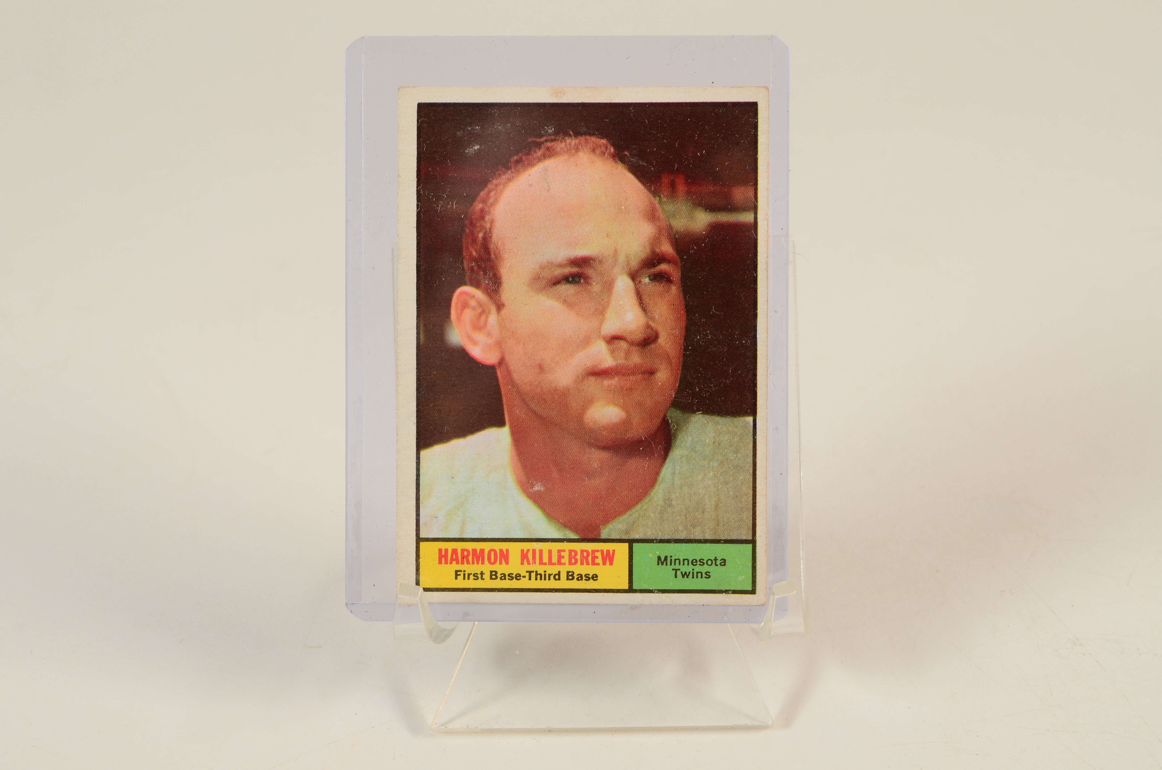Four 1961 Topps Hall Of Fame Player Baseball Cards