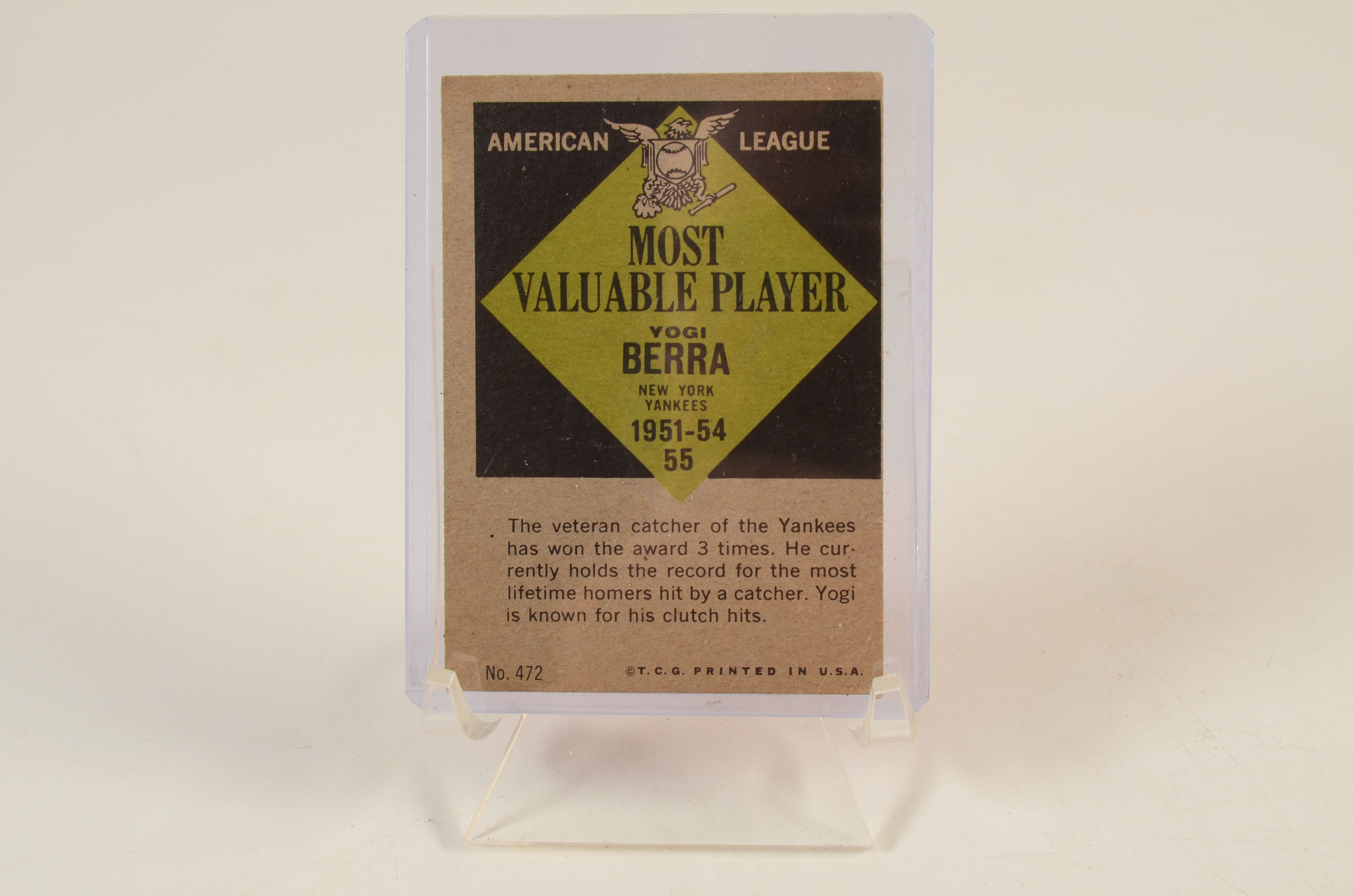 Four 1961 Topps Hall Of Fame Player Baseball Cards