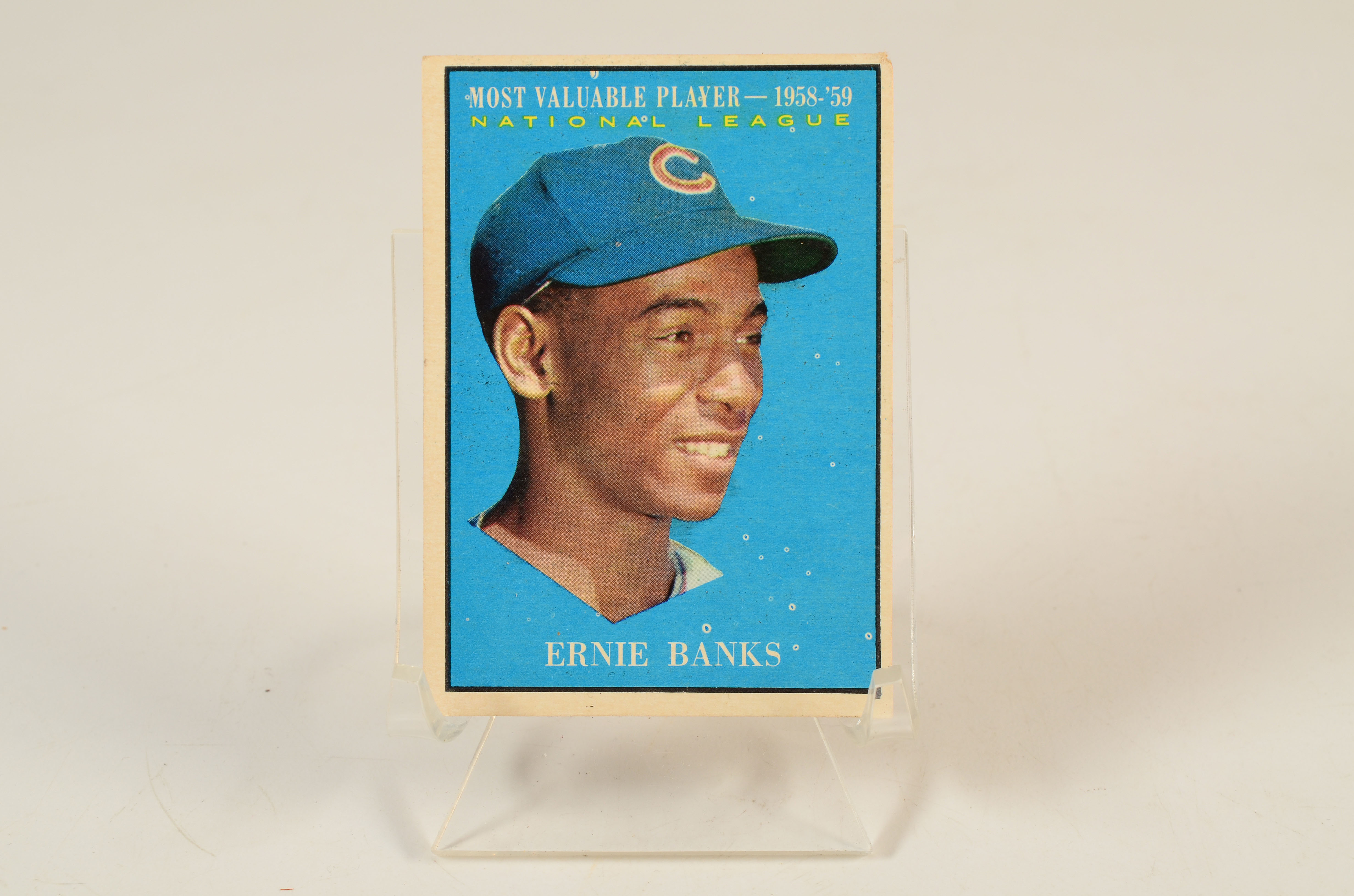 1961 Banks and Maris "MVP" Topps Baseball Cards